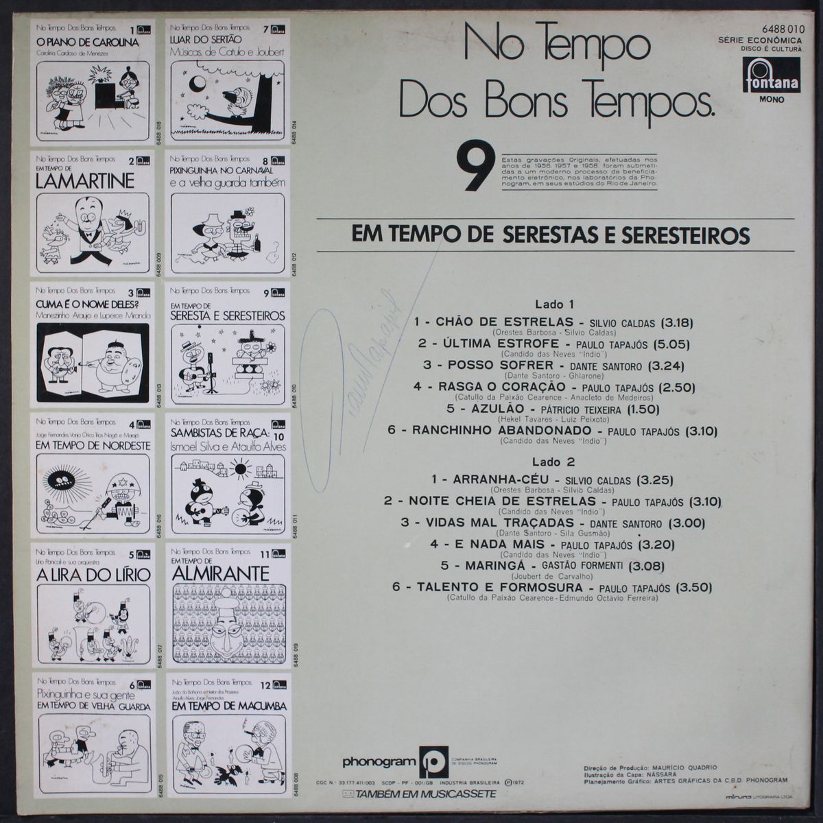 serestas e seresteiros by VARIOUS