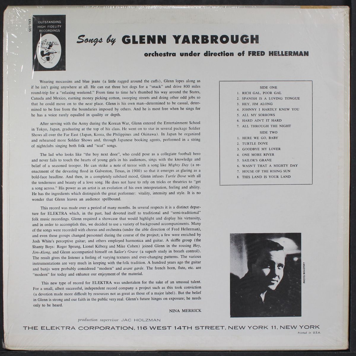 songs by glenn yarbrough by GLENN YARBROUGH