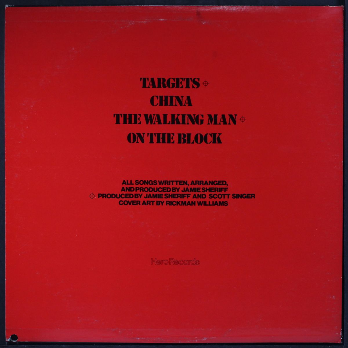 targets by JAMIE SHERIFF