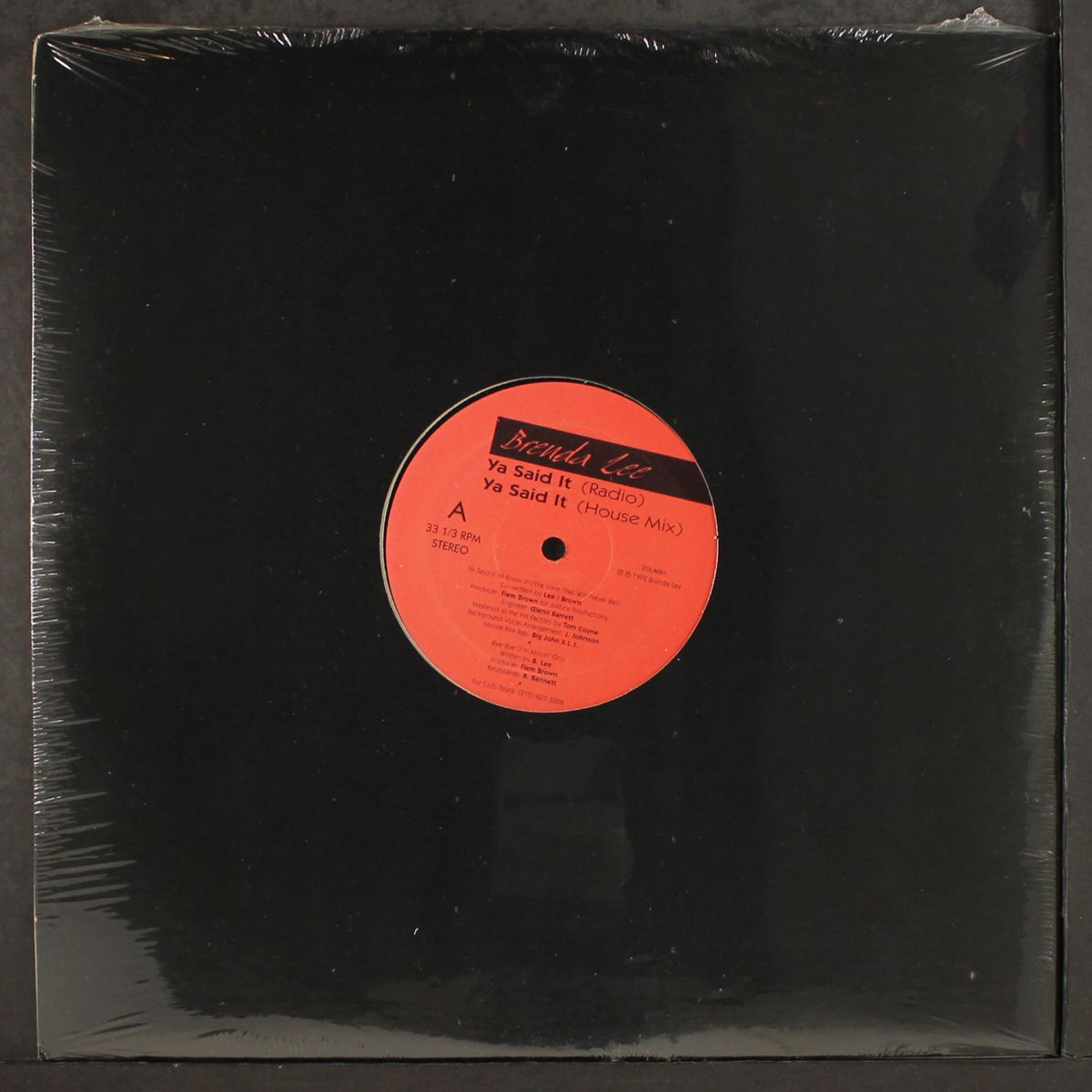 ya said it by BRENDA LEE