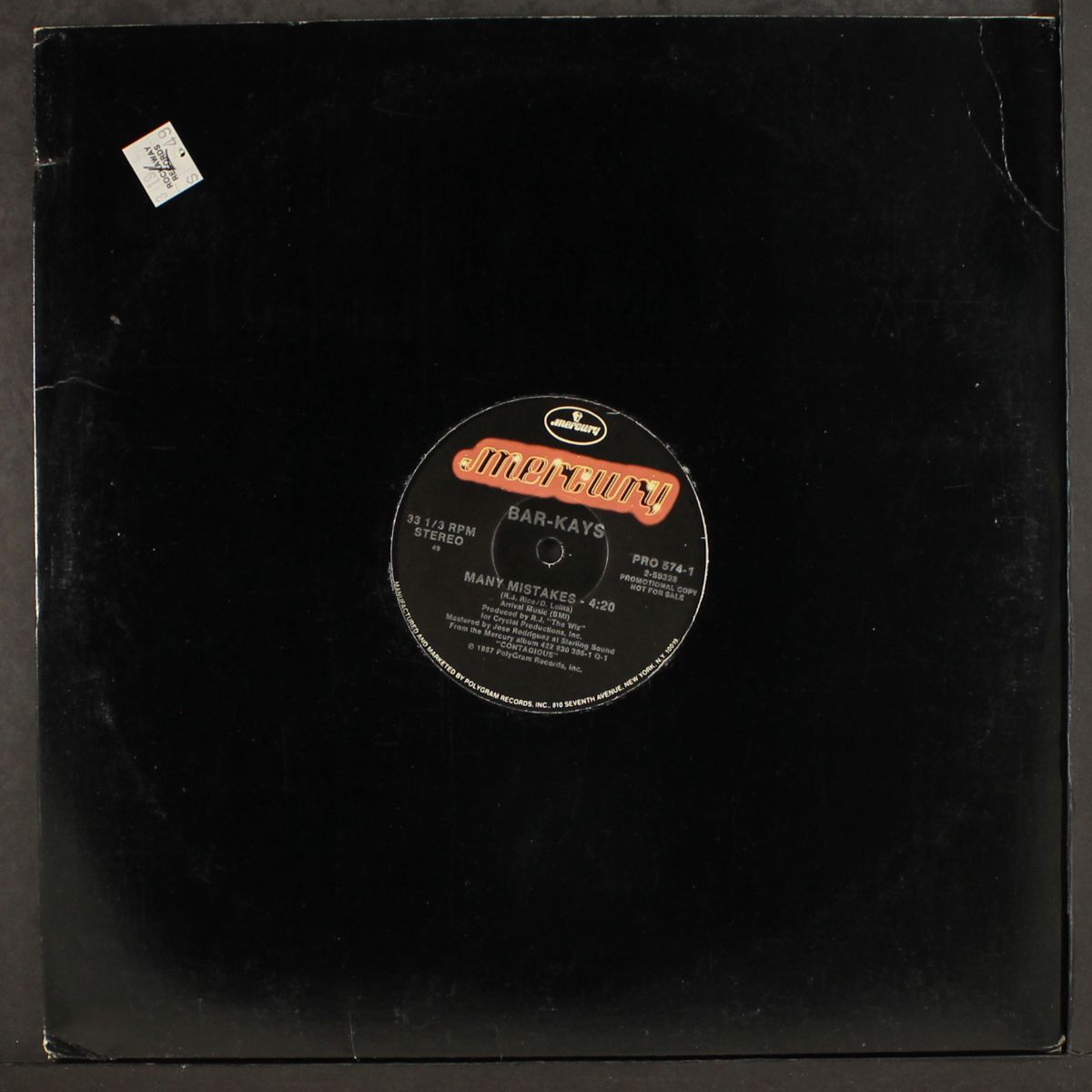 many mistakes / same by BAR-KAYS