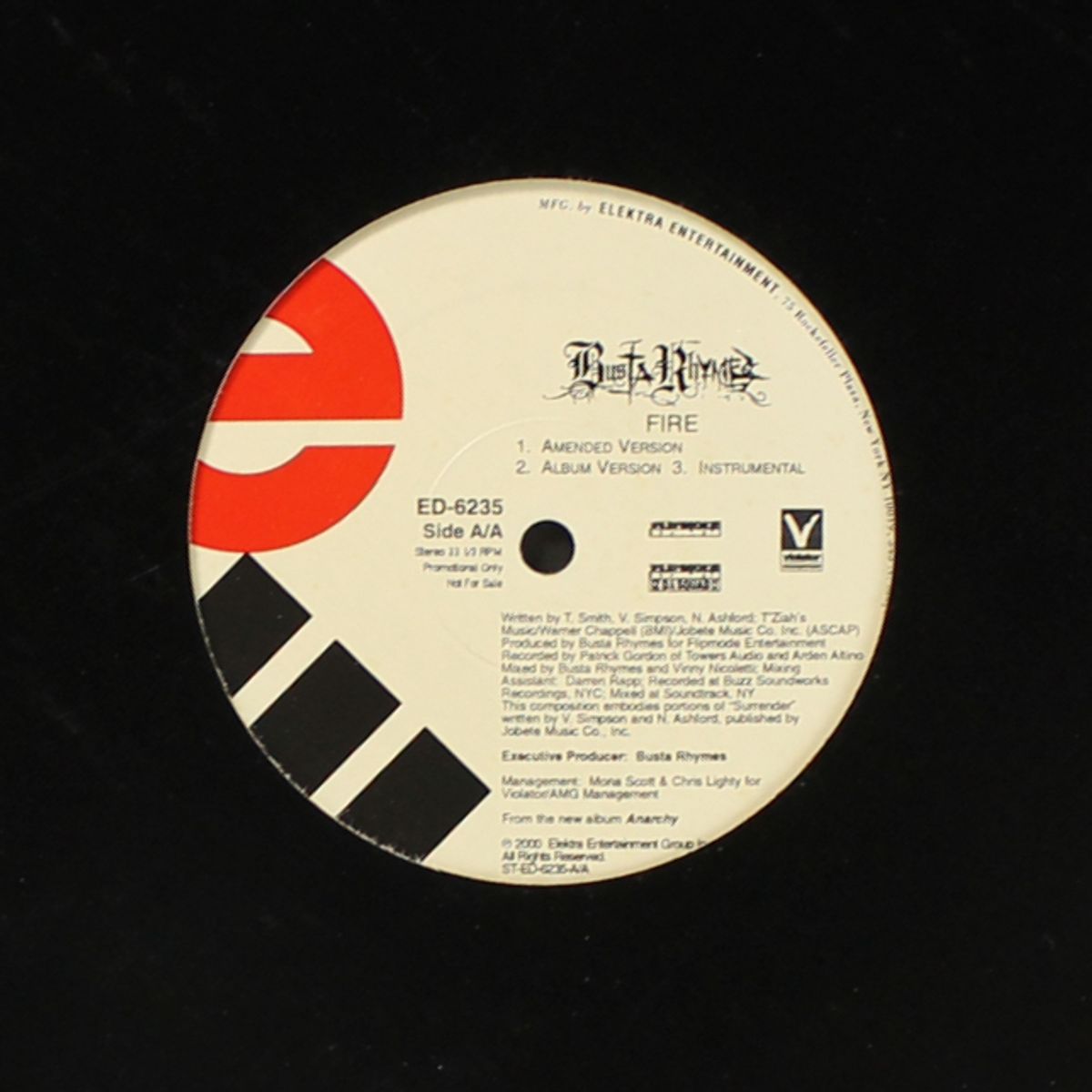 fire / instrumental by BUSTA RHYMES