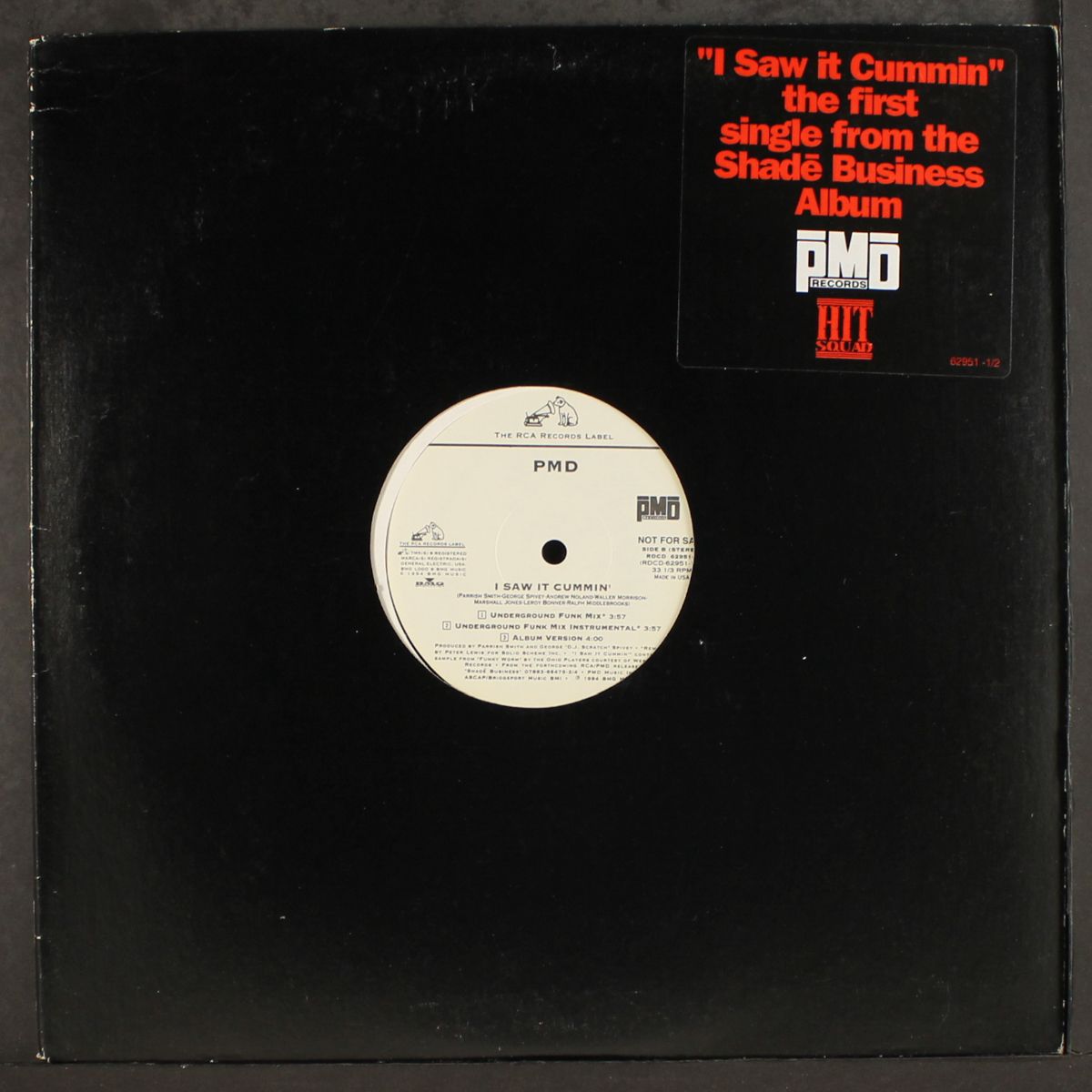 i saw it cummin' (5 mixes) by PMD
