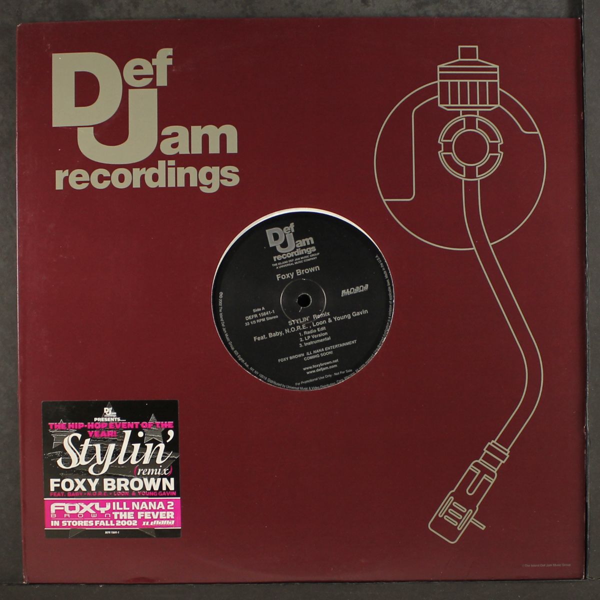 stylin' remix feat. baby, n.o.r.e., loon & yourn gavin (3 mixes) by FOXY BROWN
