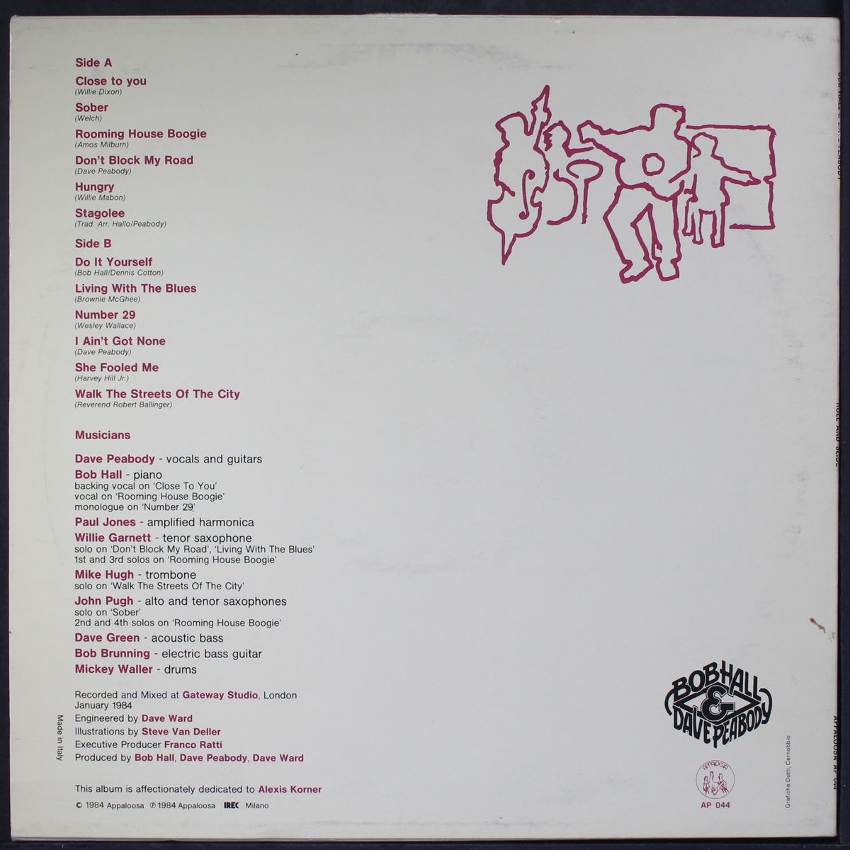 roll and slide by BOB HALL & DAVE PEABODY