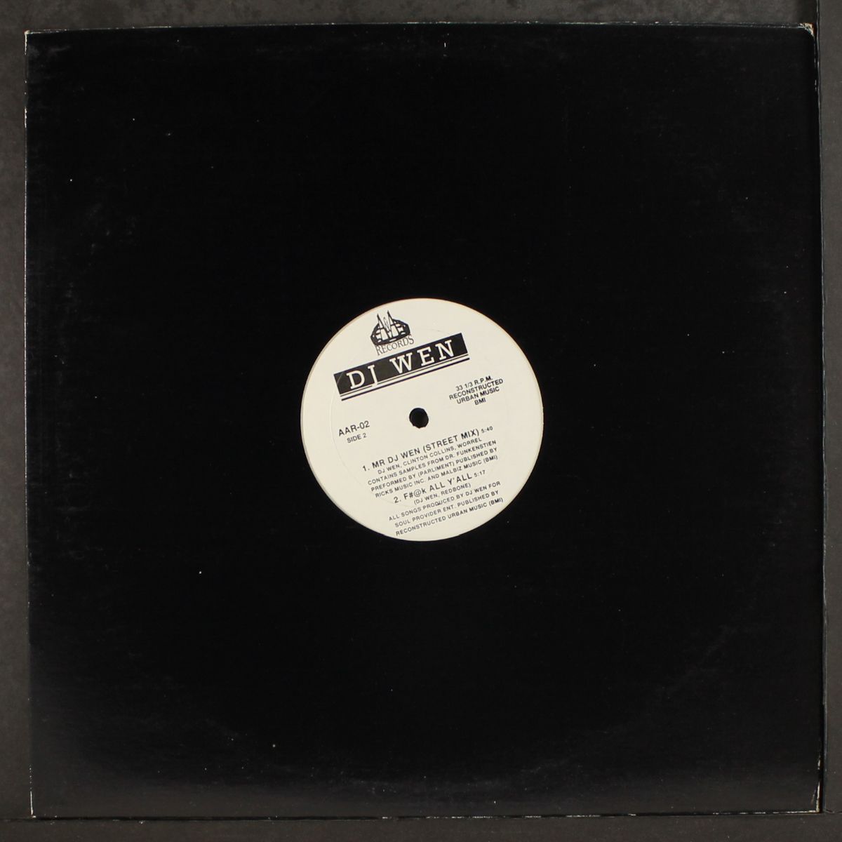 mr. dj wen (3 mixes / f#@k all y'all) by DJ WEN