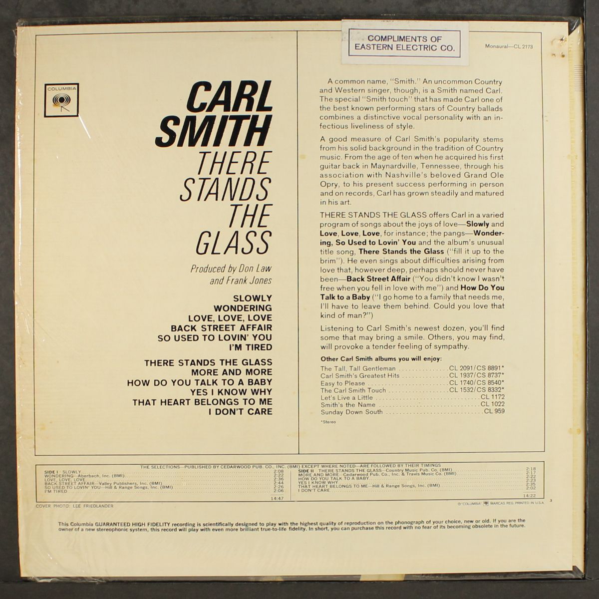 there stands the glass by CARL SMITH