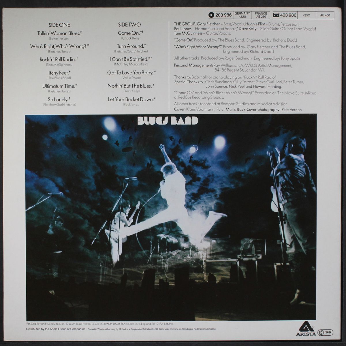 itchy feet by BLUES BAND