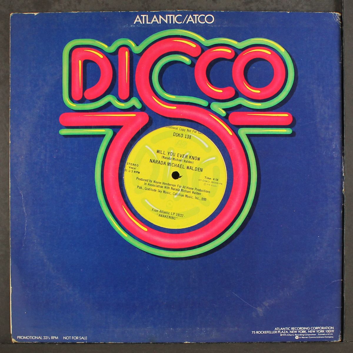 i don't want nobody else / will you ever know by NARADA MICHAEL WALDEN