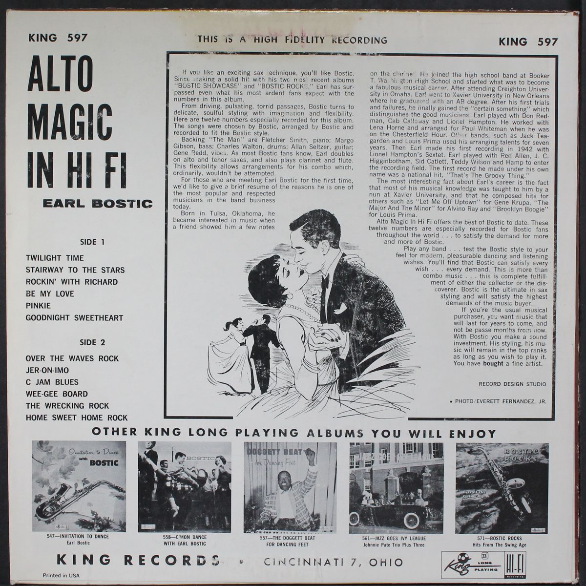 alto magic in hi-fi by EARL BOSTIC