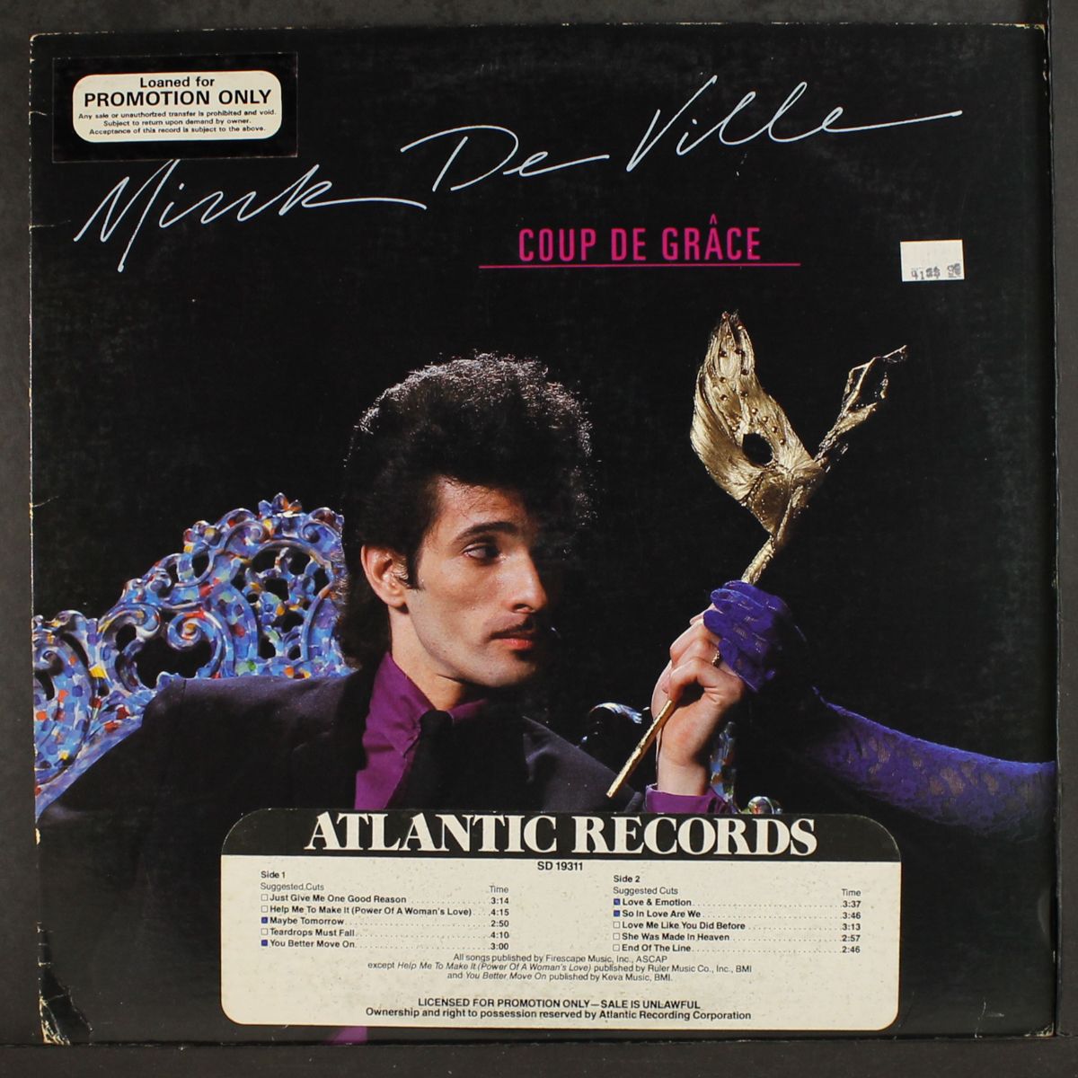 coup de grace by MINK DEVILLE