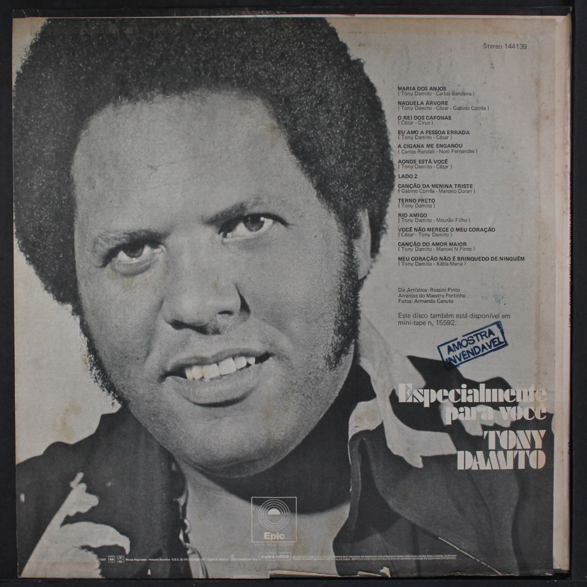 especialmente para voce, vol. 1 by TONY DAMITO