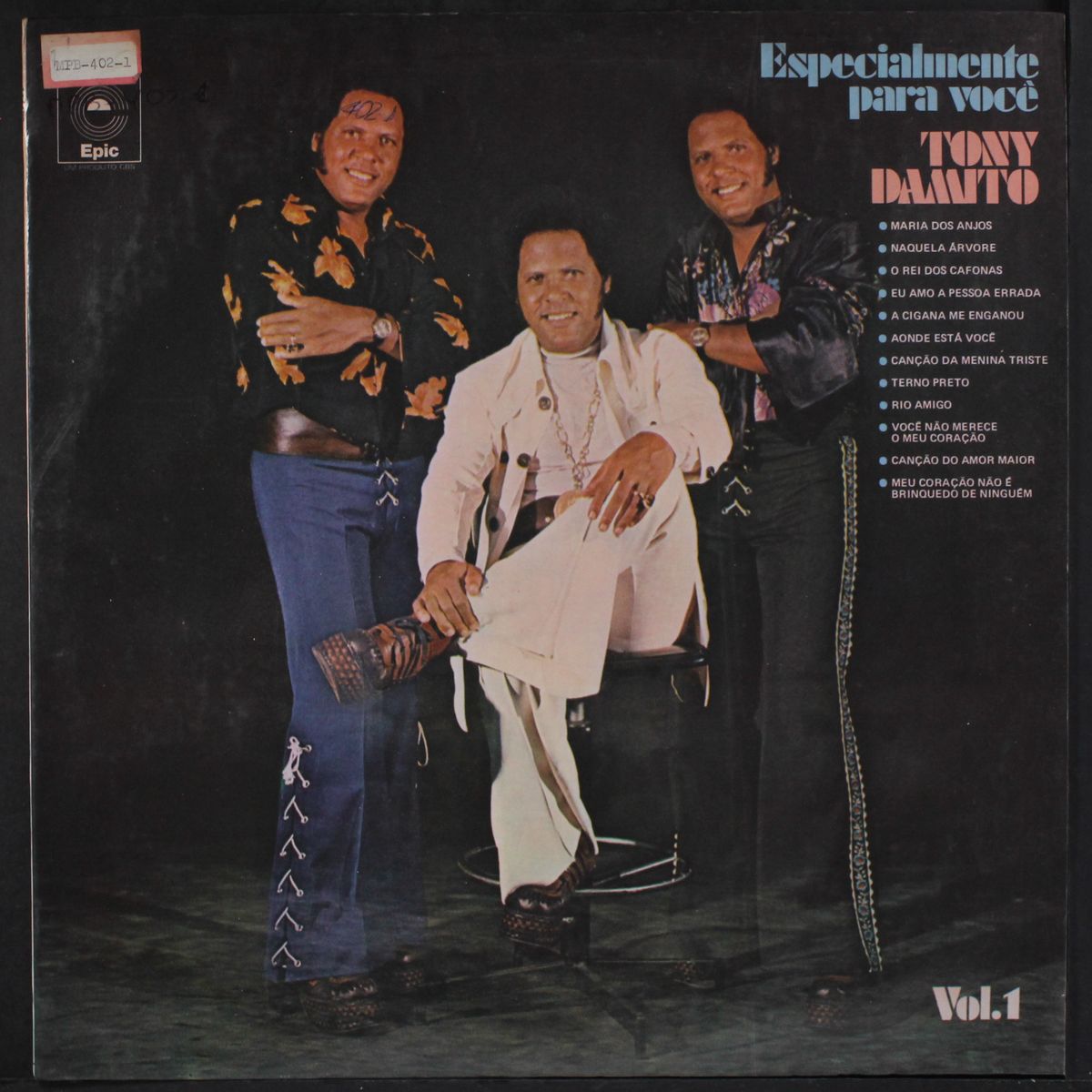 especialmente para voce, vol. 1 by TONY DAMITO
