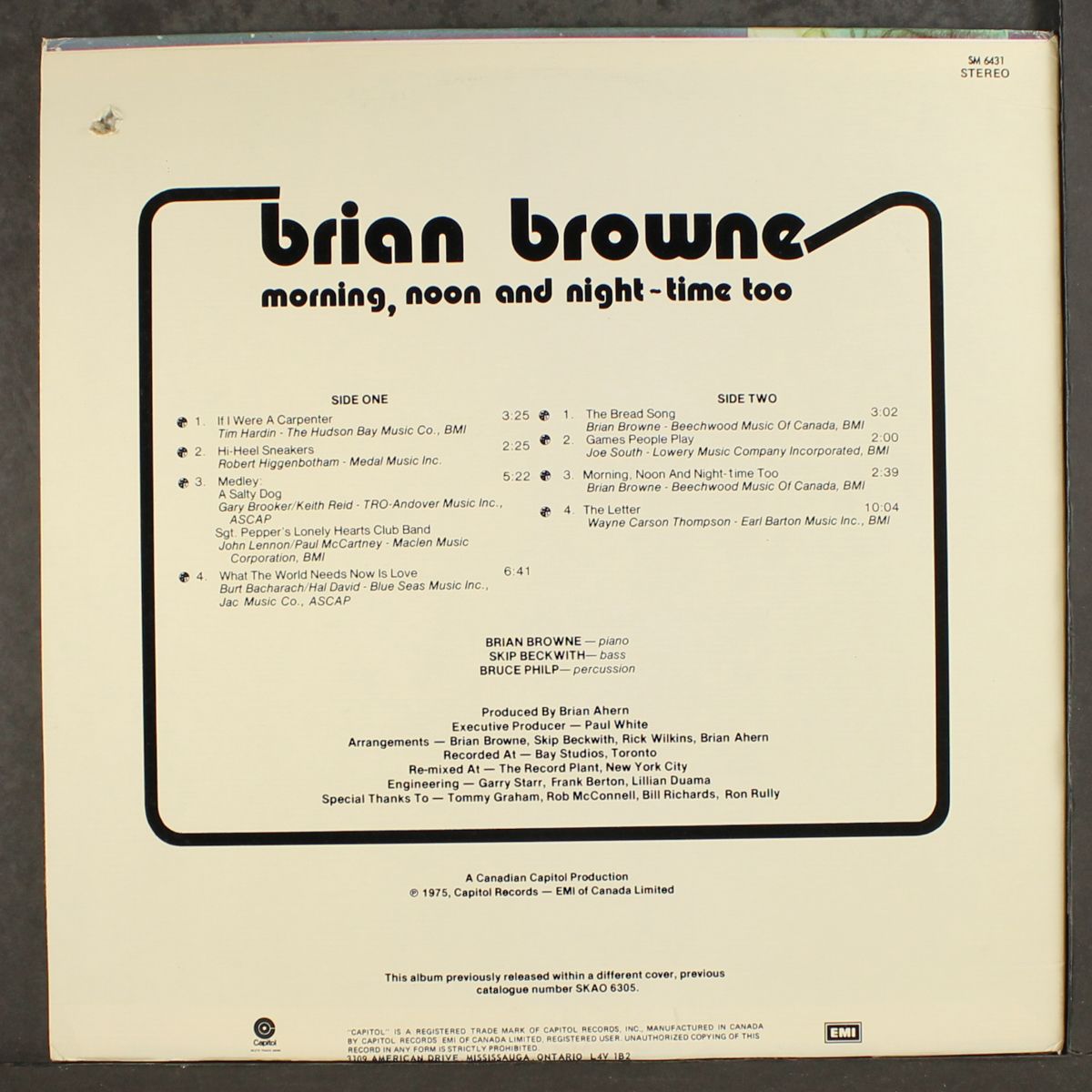 morning, noon, & night time too by BRIAN BROWNE