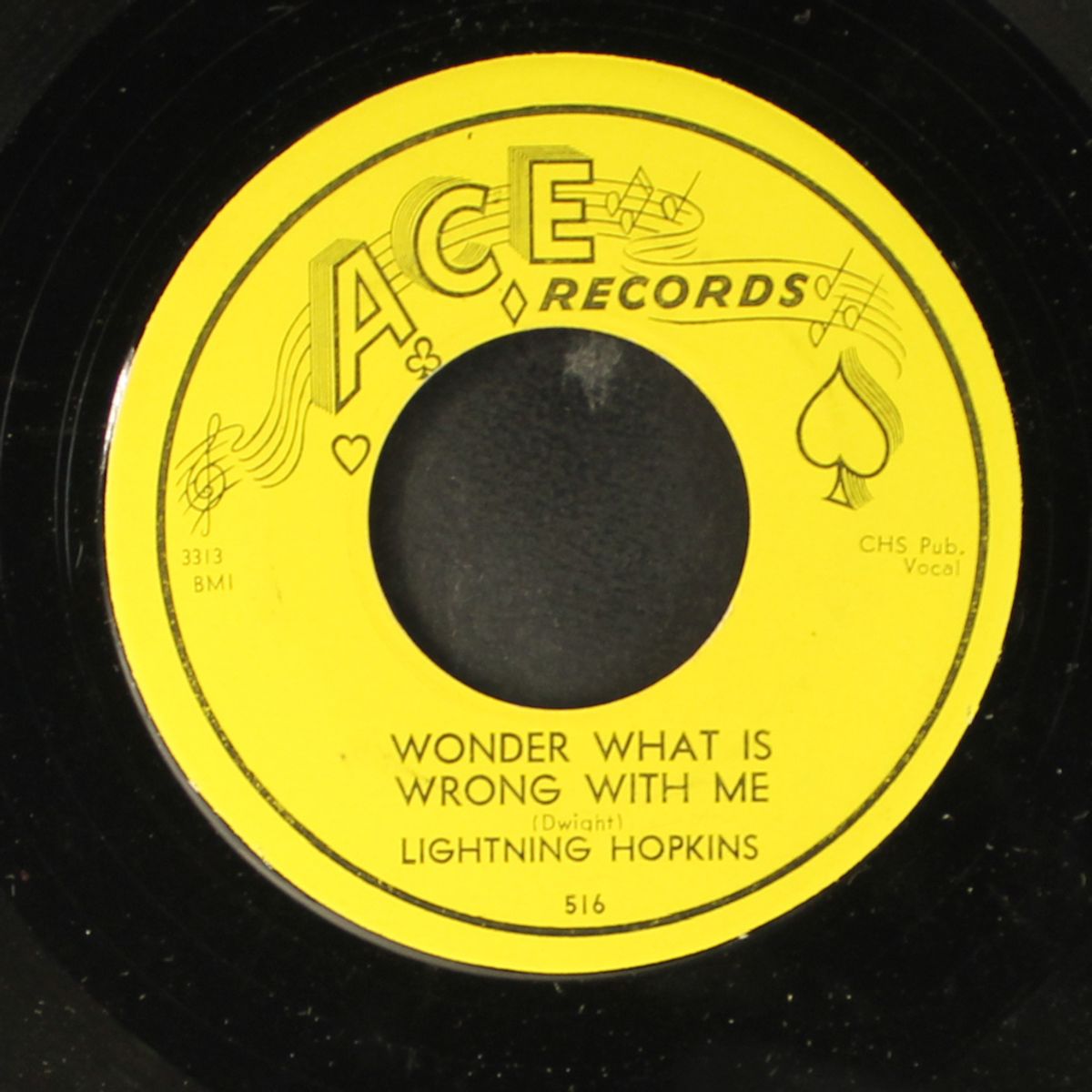 bad boogie / wonder what is wrong with me by LIGHTNING HOPKINS