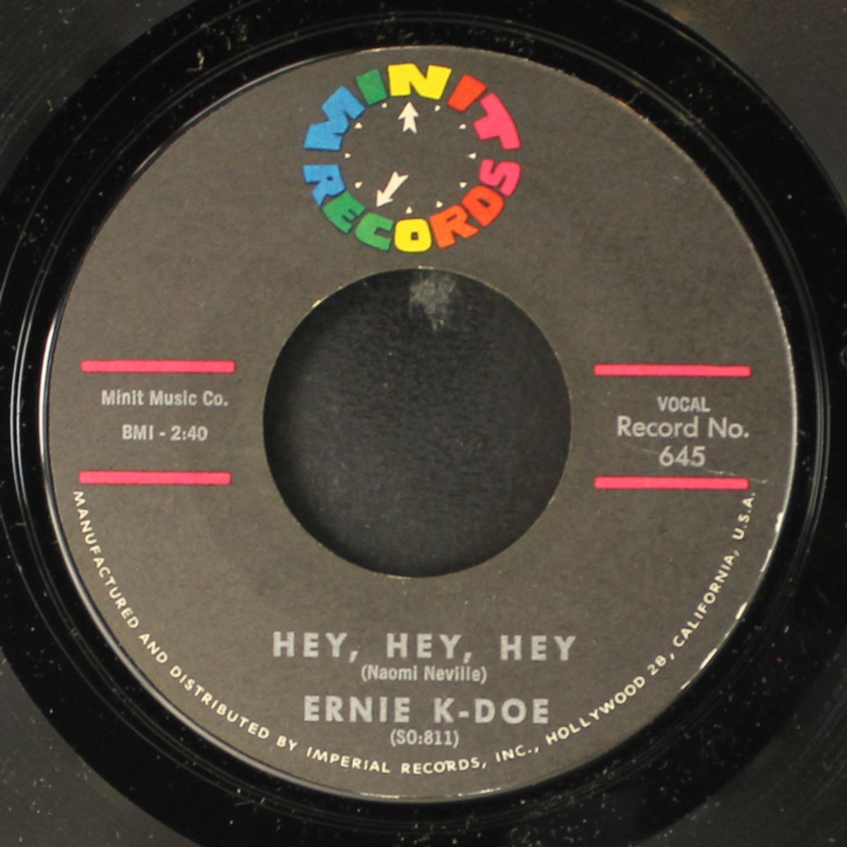 love you the best / hey, hey, hey by ERNIE K-DOE