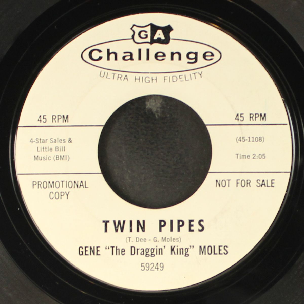 burning rubber / twin pipes by GENE MOLES