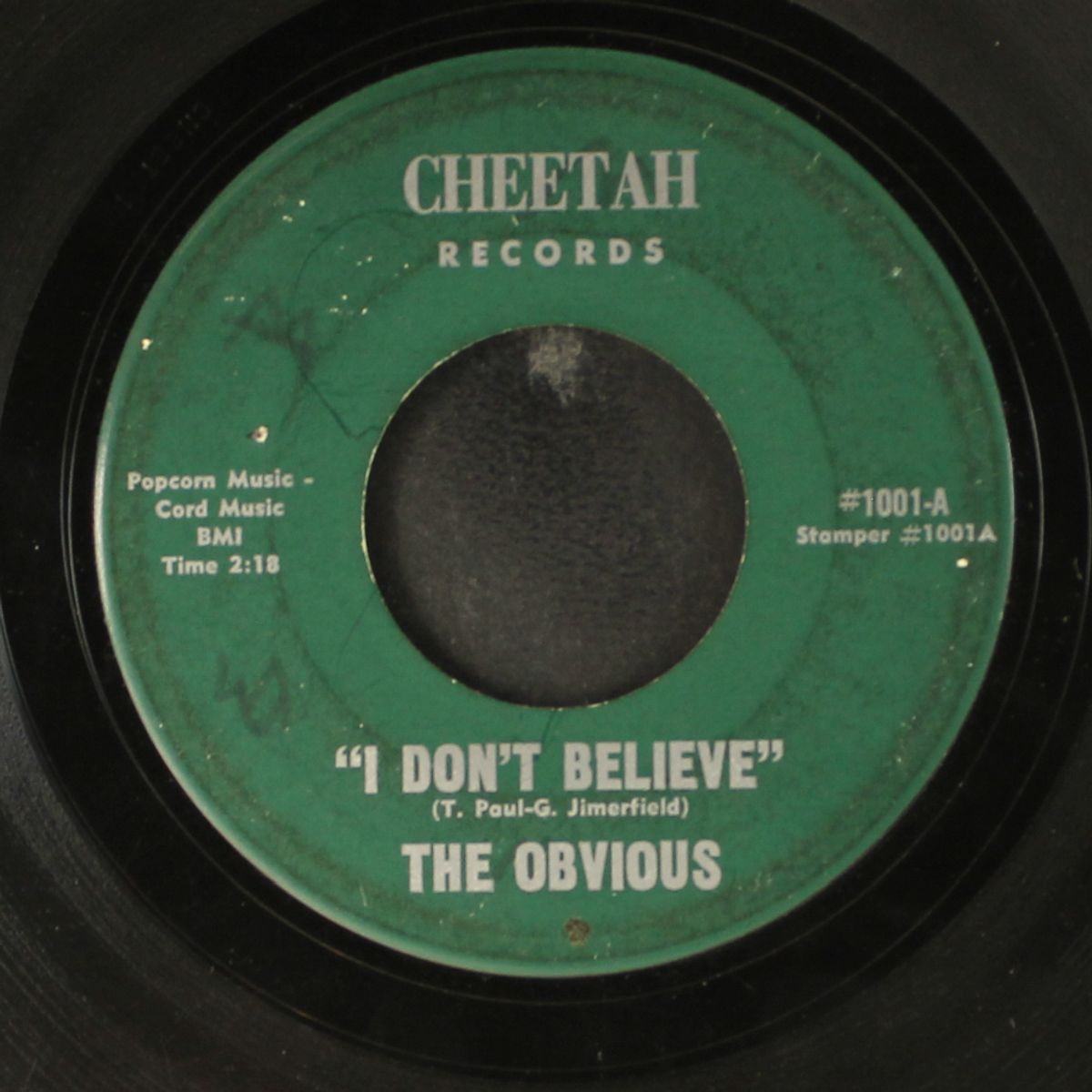 i don't believe by OBVIOUS