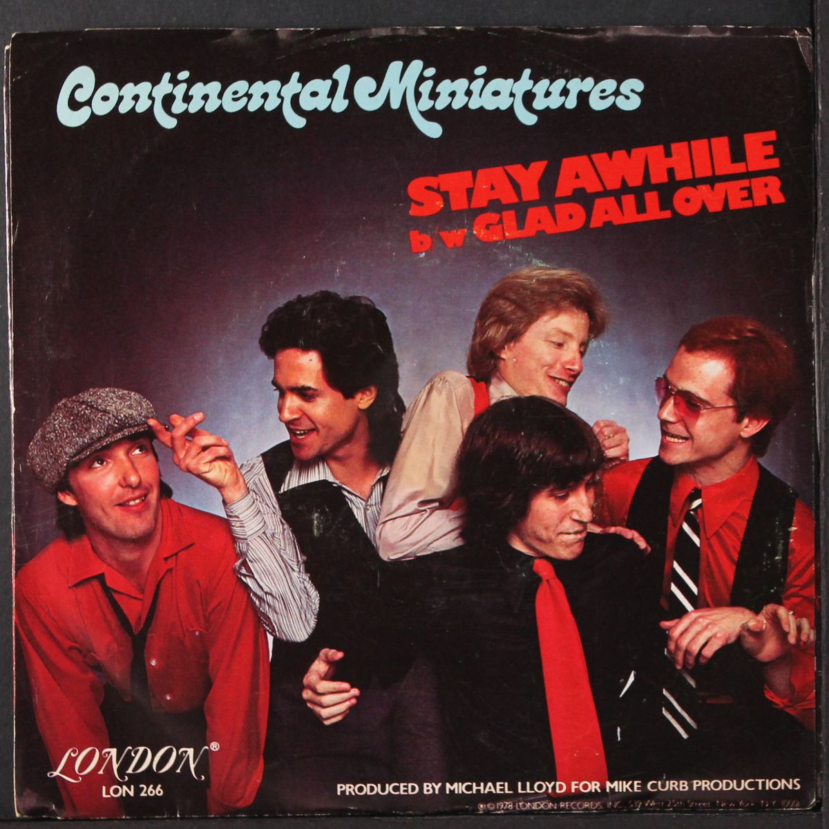 stay awhile / glad all over by CONTINENTAL MINIATURES