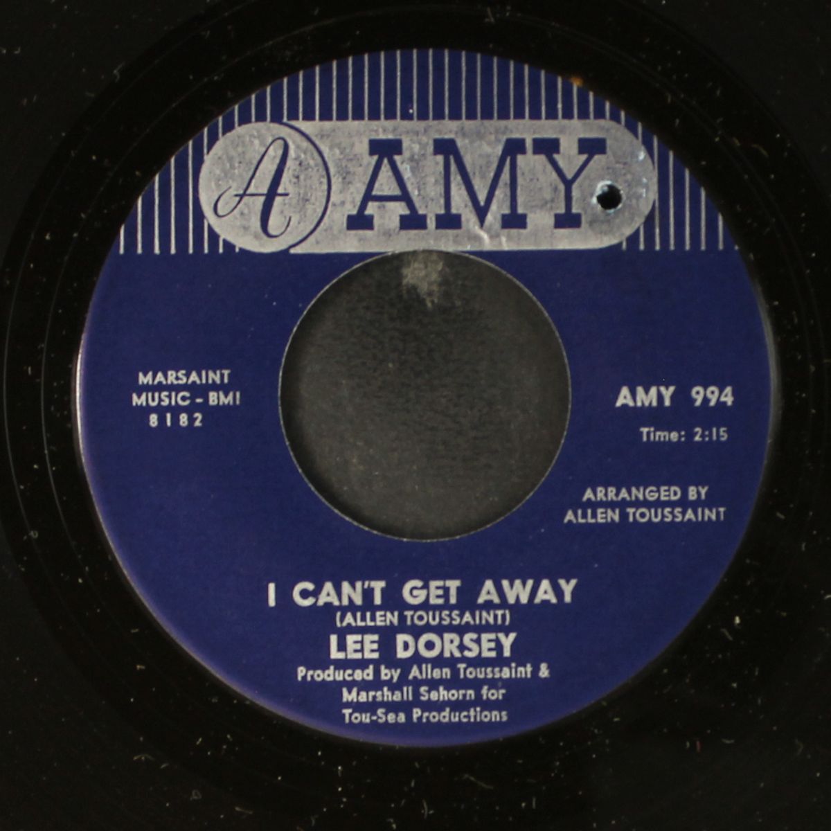 vista vista / i can't get away by LEE DORSEY