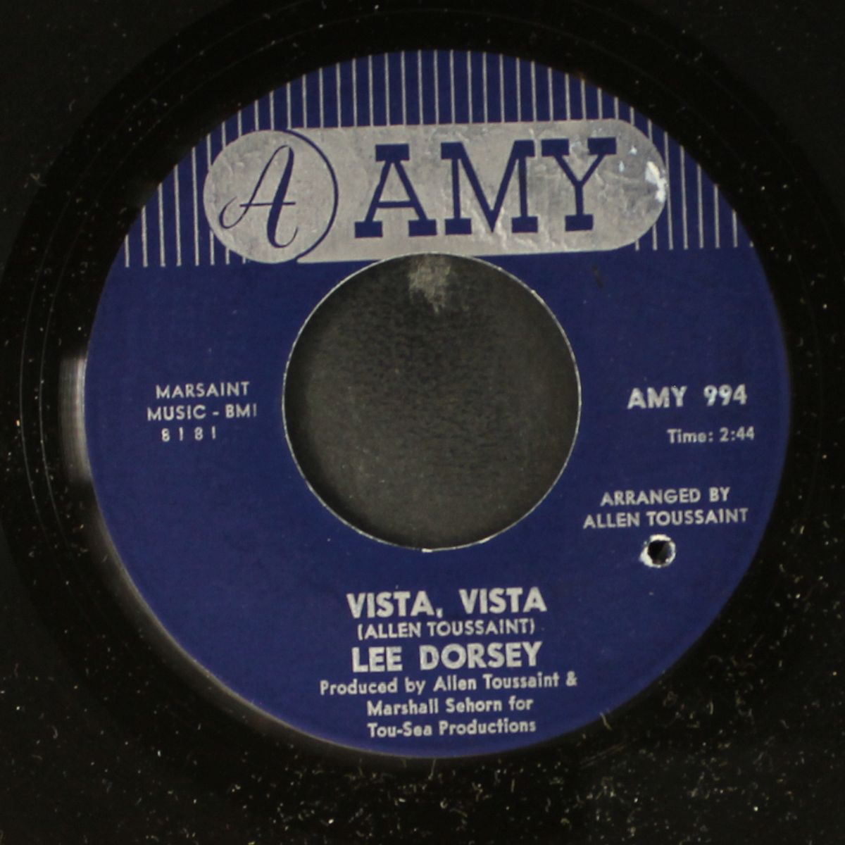 vista vista / i can't get away by LEE DORSEY