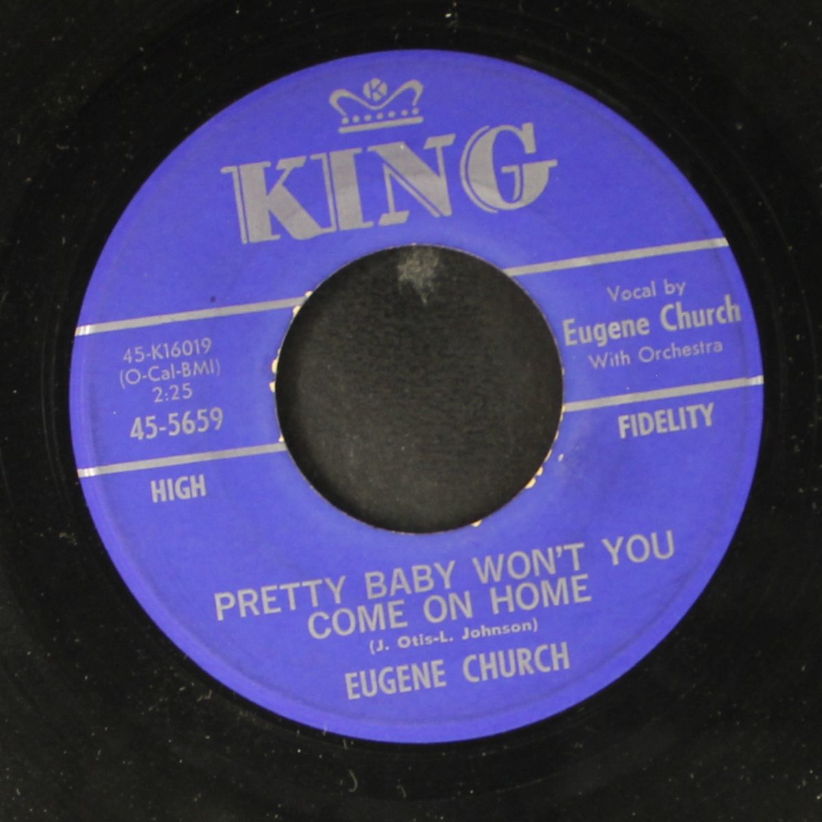 the right girl, the right time / pretty baby won't you come on home by EUGENE CHURCH