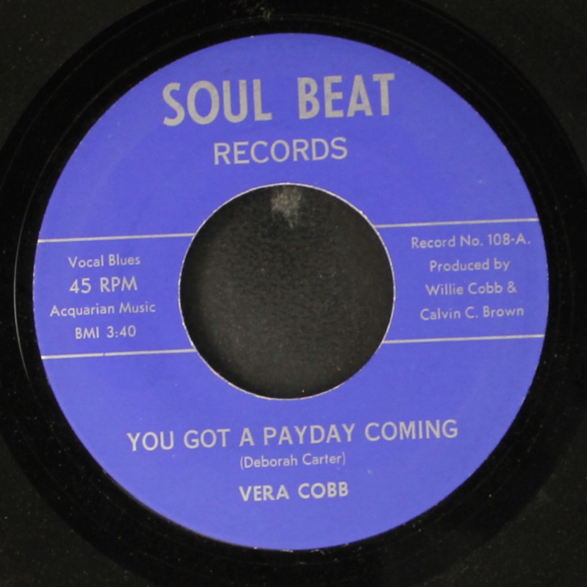 you got a payday coming by VERA COBB