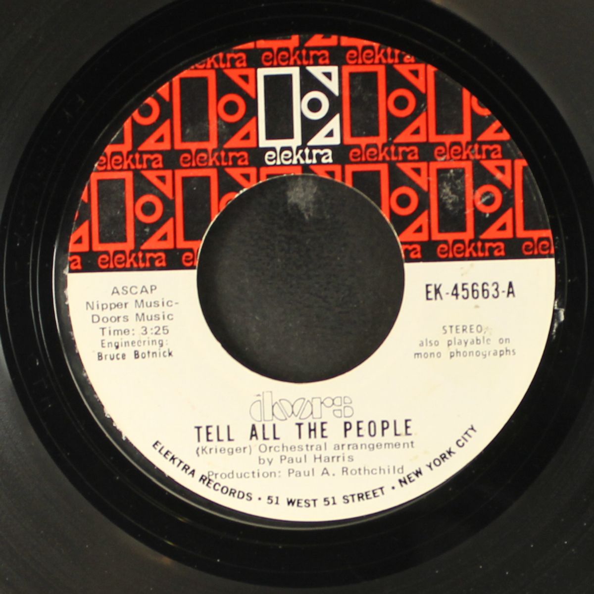 tell all the people / easy ride by DOORS