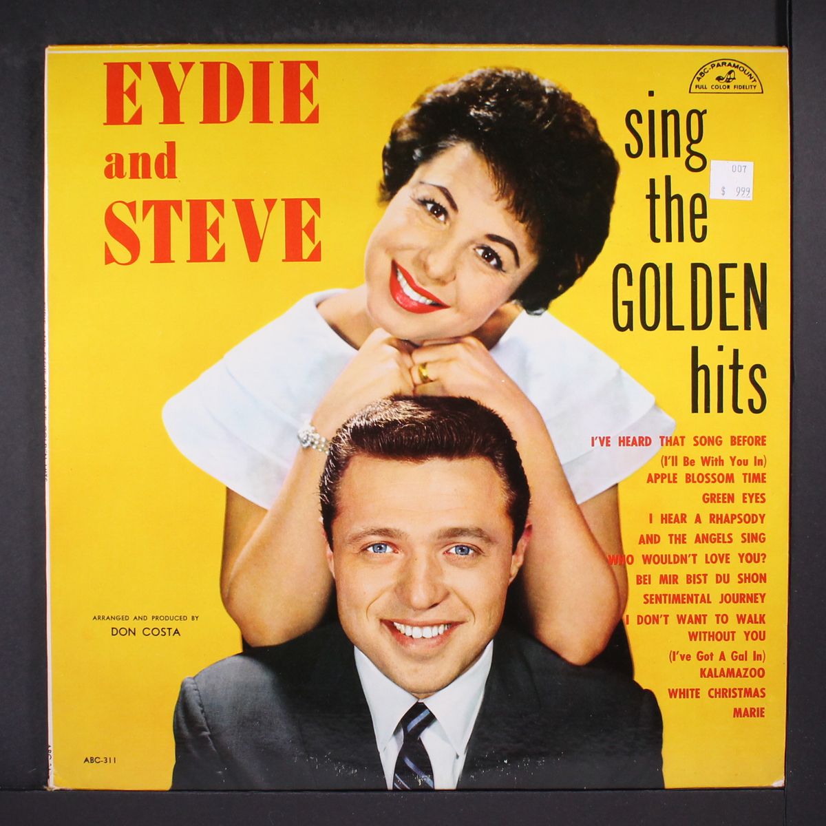 sing the golden hits by EYDIE GORME & STEVE LAWRENCE