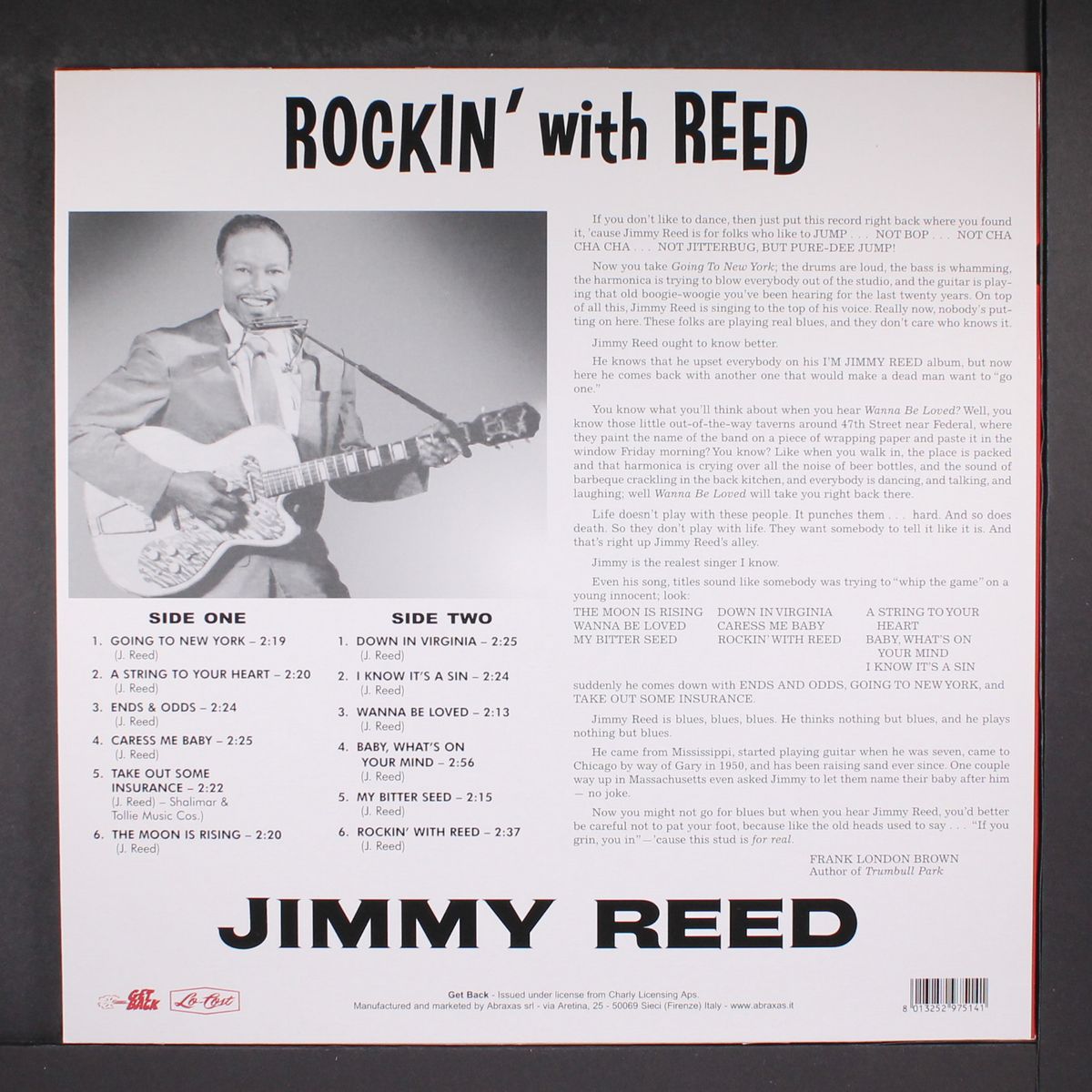 rockin' with reed by JIMMY REED