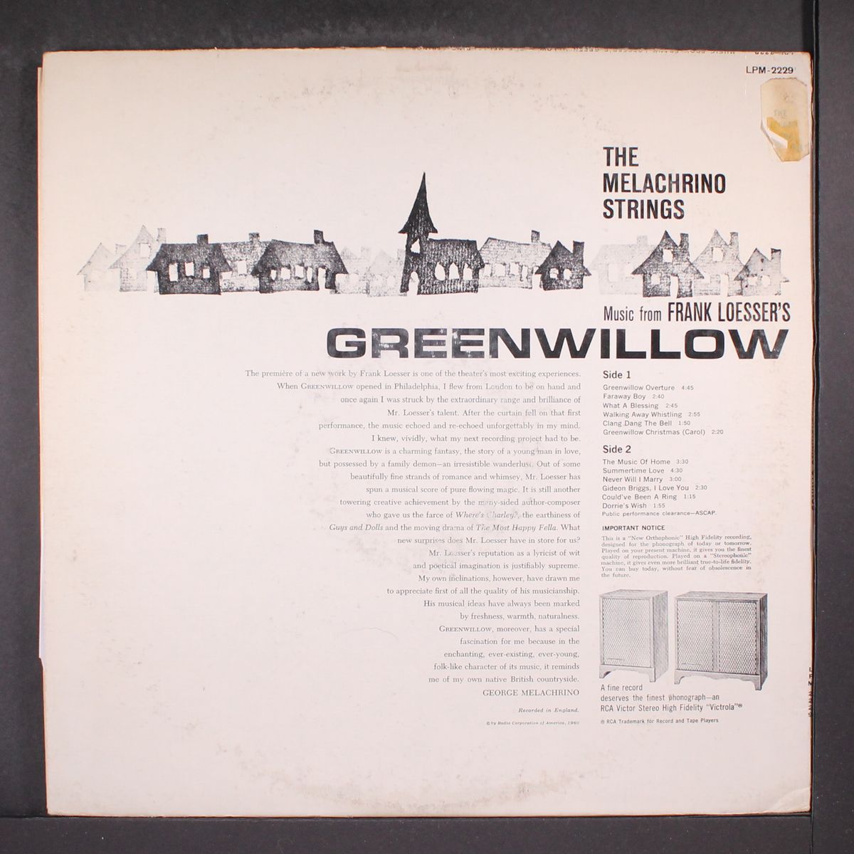 greenwillow by MELACHRINO STRINGS