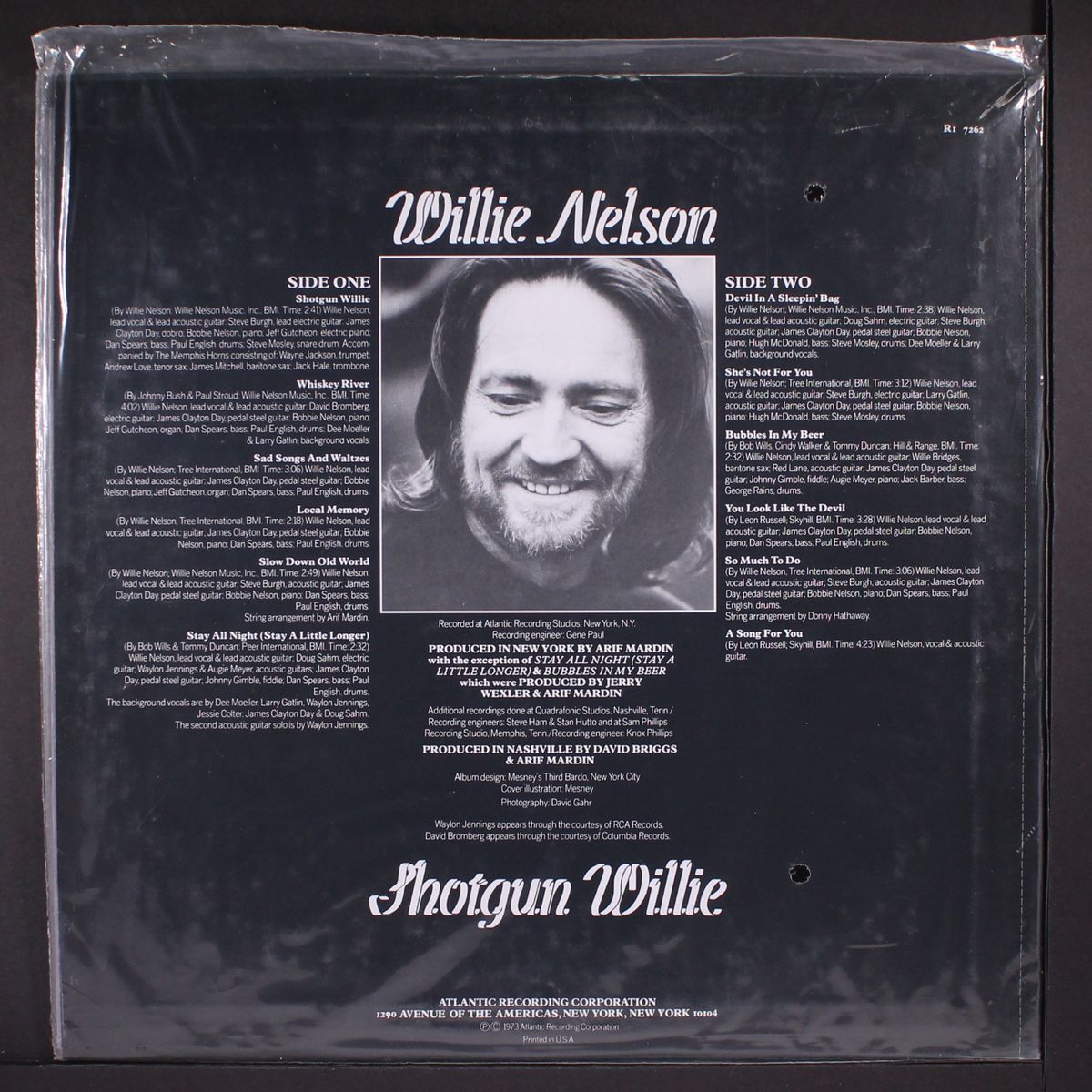 shotgun willie by WILLIE NELSON
