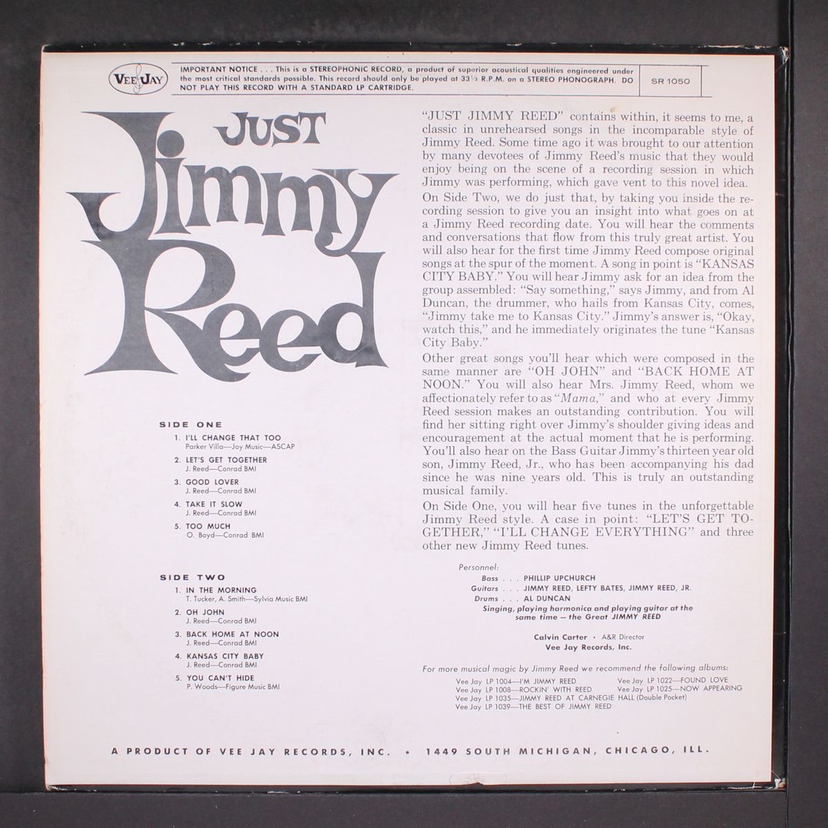 just jimmy reed by JIMMY REED
