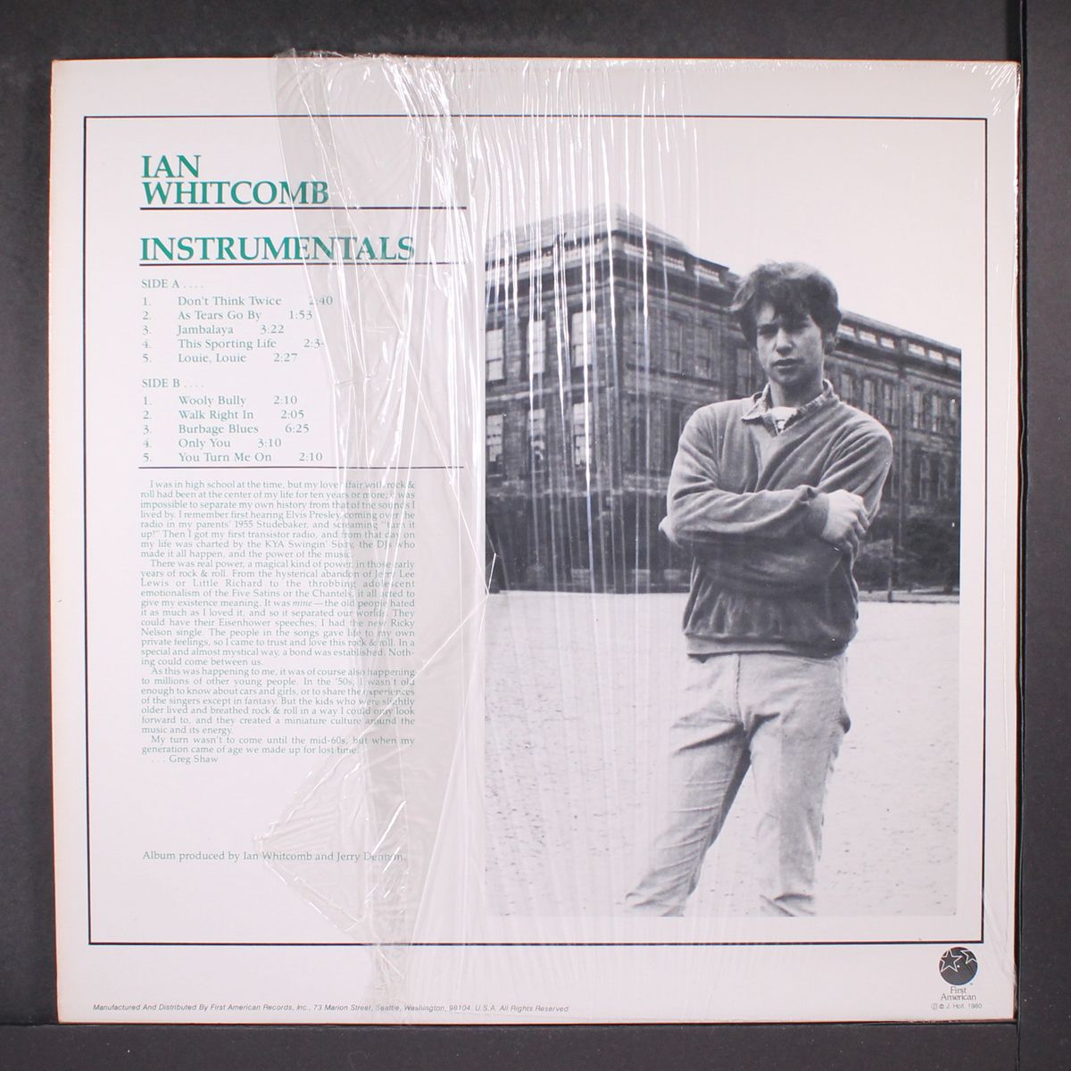 instrumentals by IAN WHITCOMB