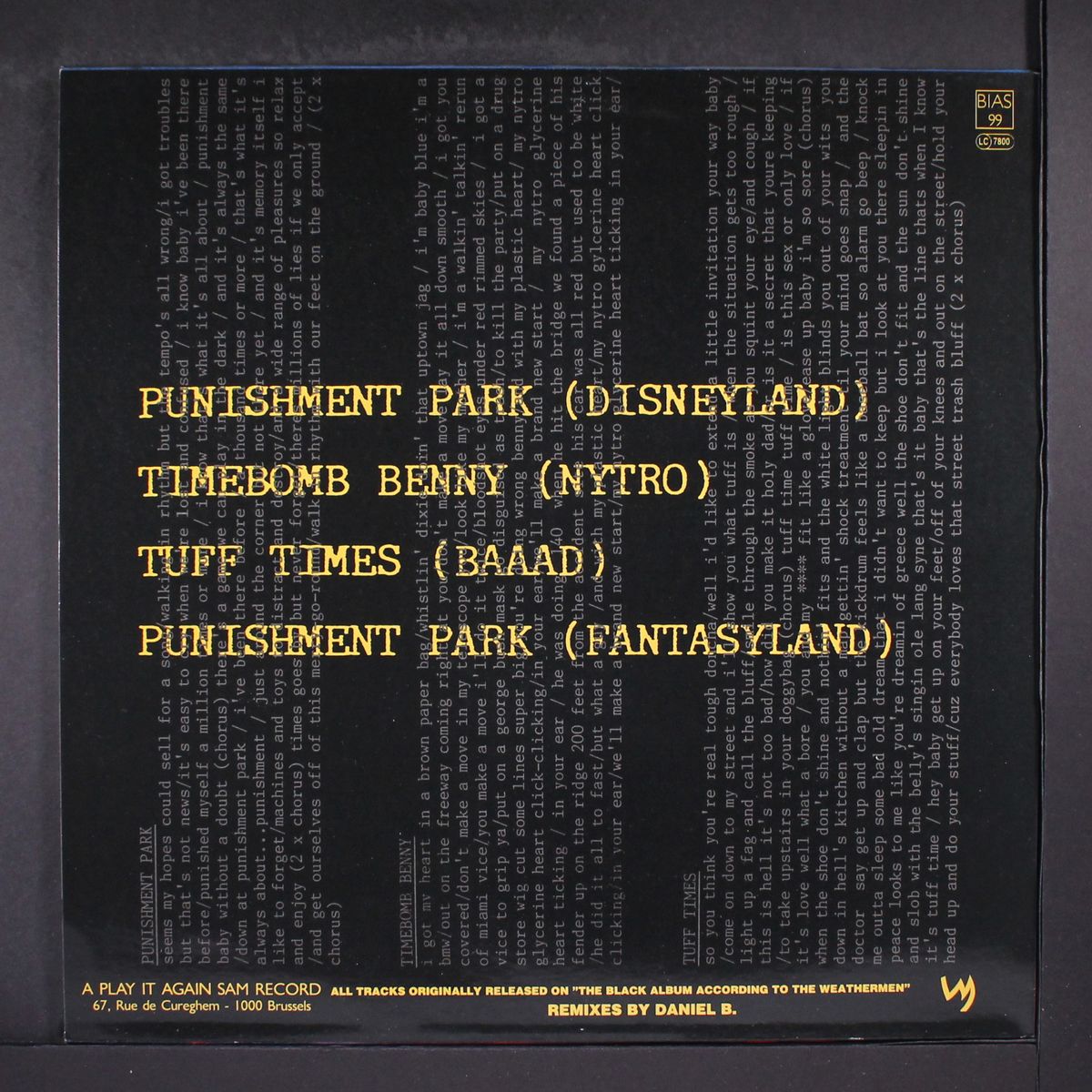 punishment park by WEATHERMEN