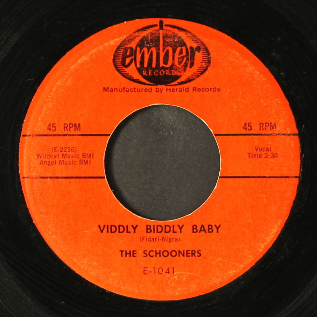 viddly biddly baby / schooner blues by SCHOONERS