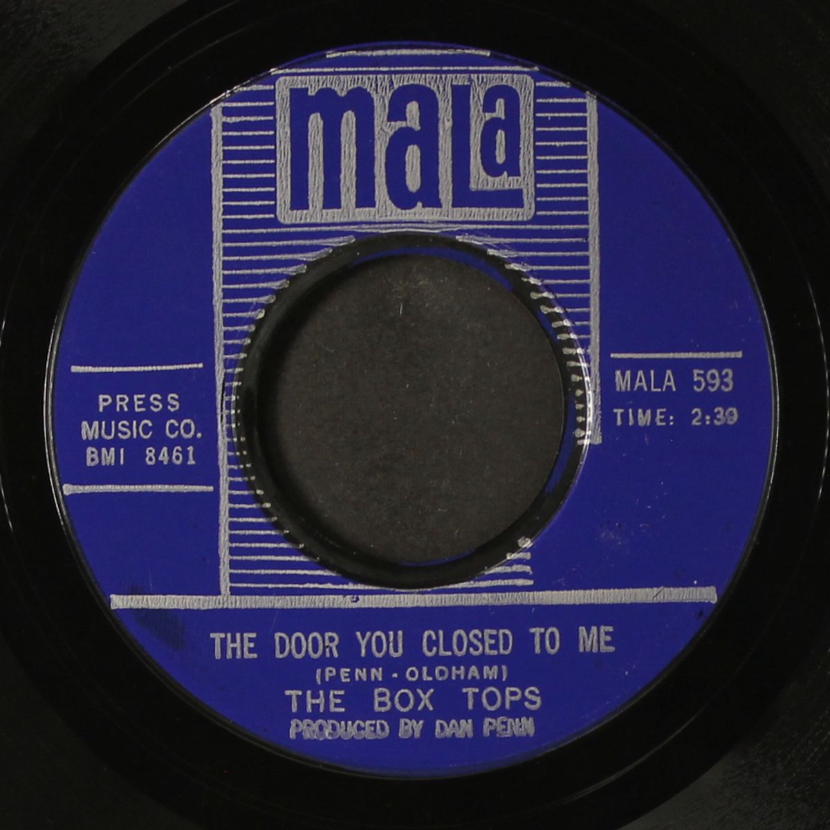 cry like a baby / the door you closed to me by BOX TOPS