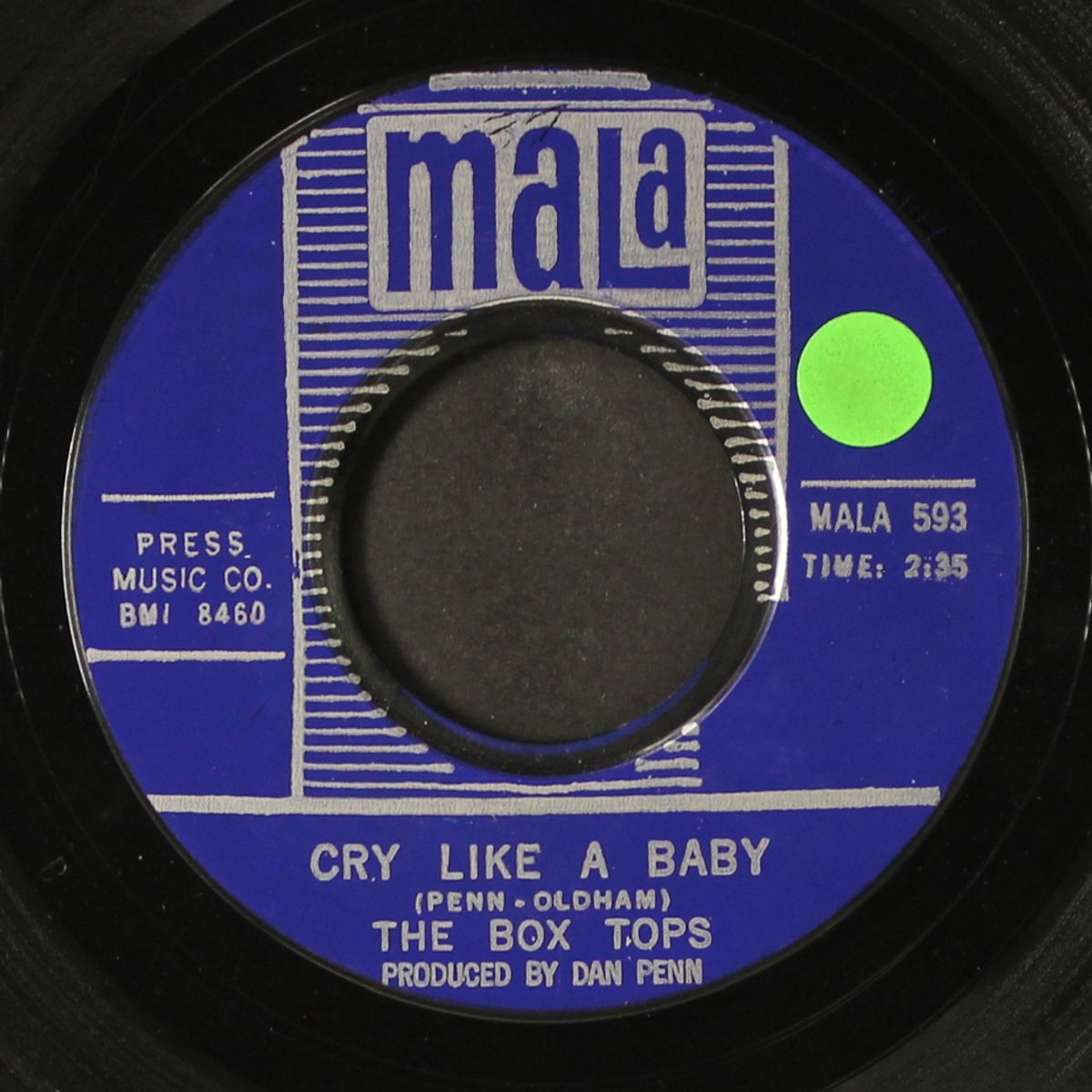 cry like a baby / the door you closed to me by BOX TOPS