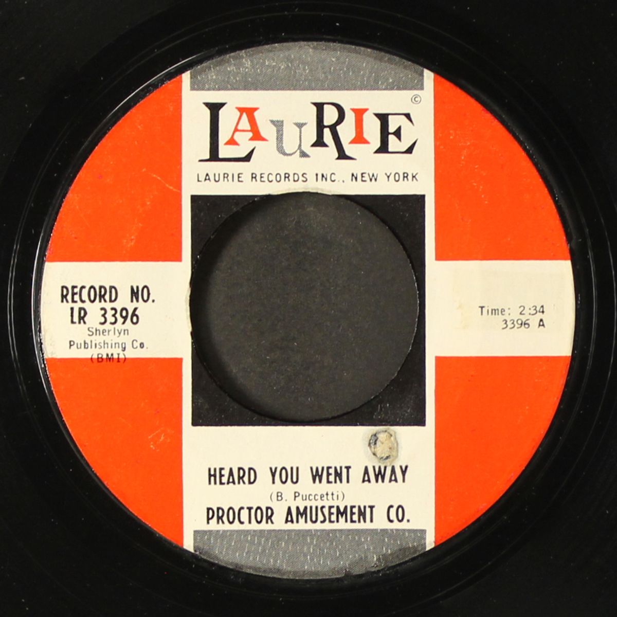 call out my name / heard you went away by PROCTOR AMUSEMENT COMPANY