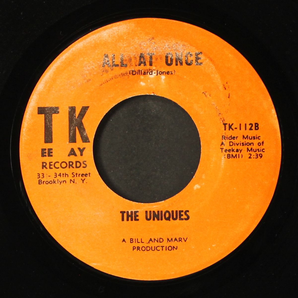 a million miles away / all at once by UNIQUES
