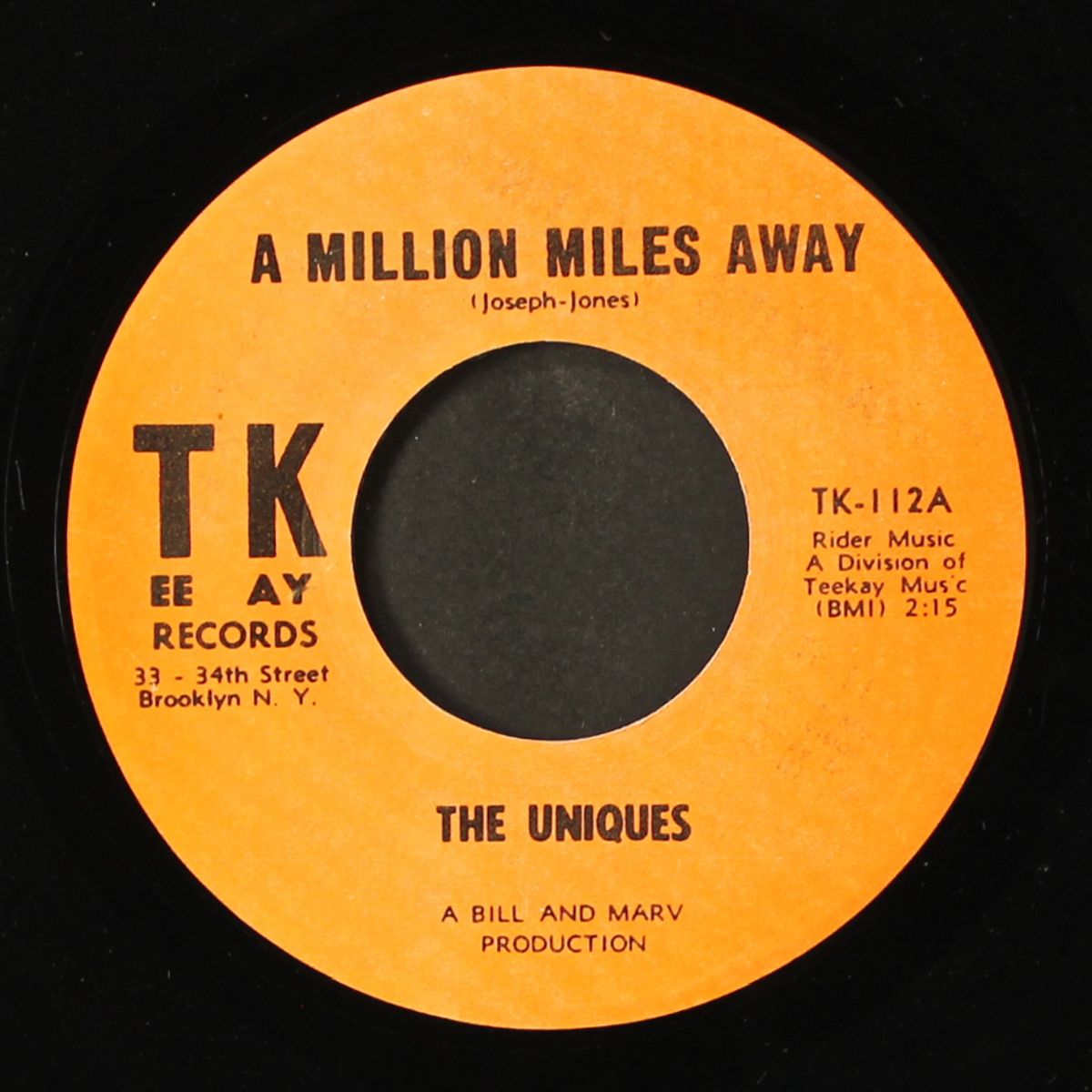 a million miles away / all at once by UNIQUES