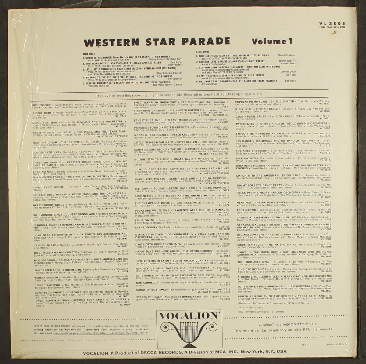 western star parade, vol. 1 by VARIOUS