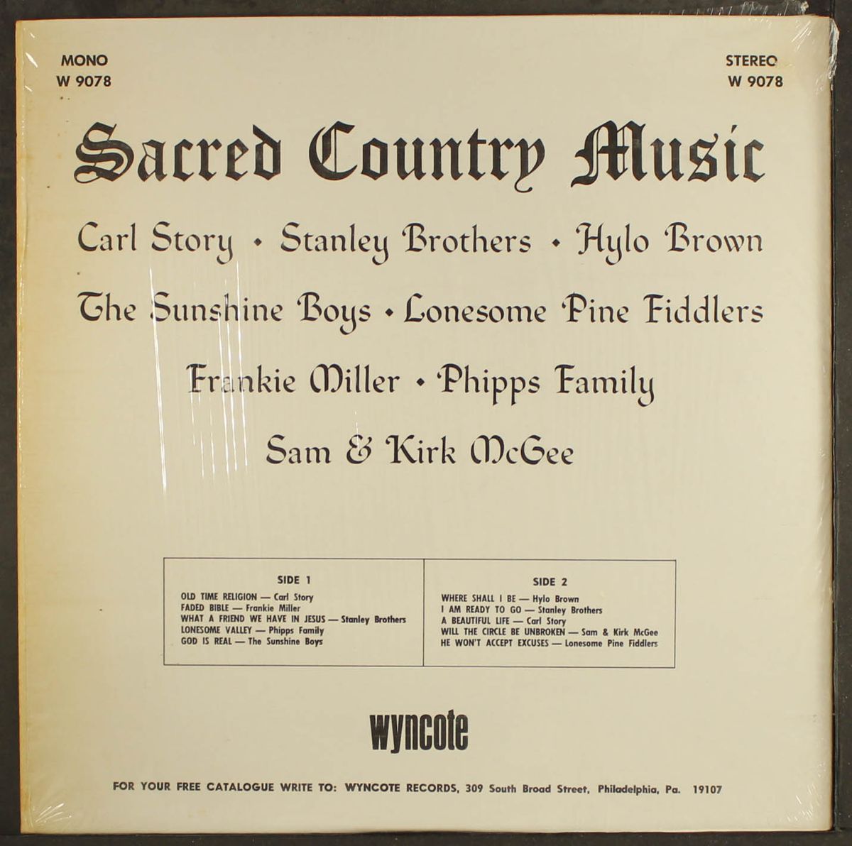 sacred country music by VARIOUS