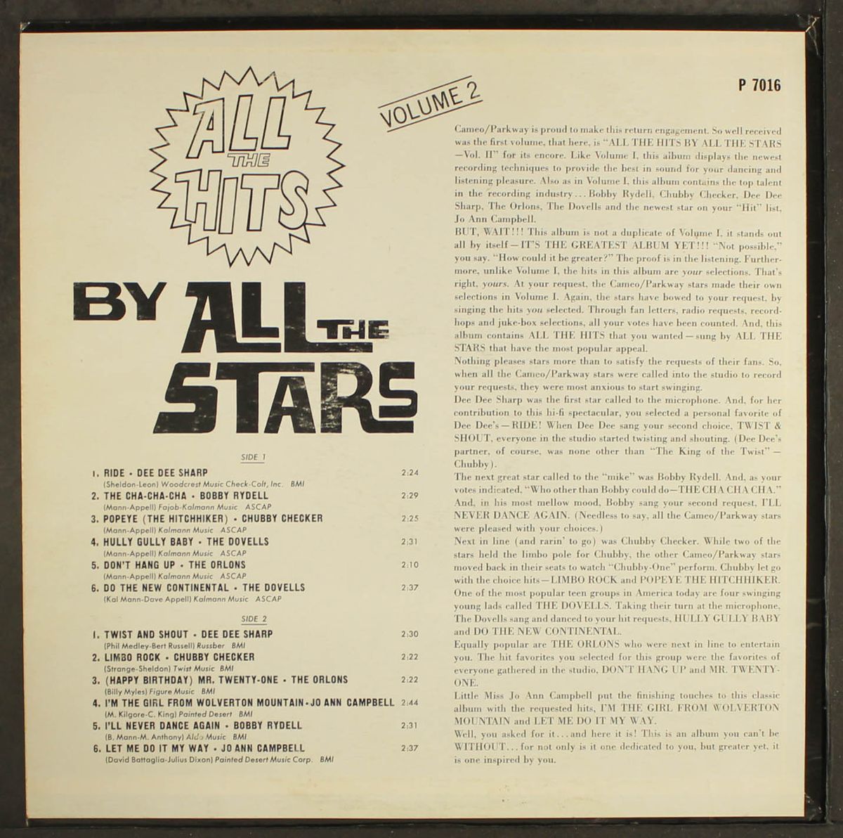 all the hits by all the stars, vol. 2 by VARIOUS