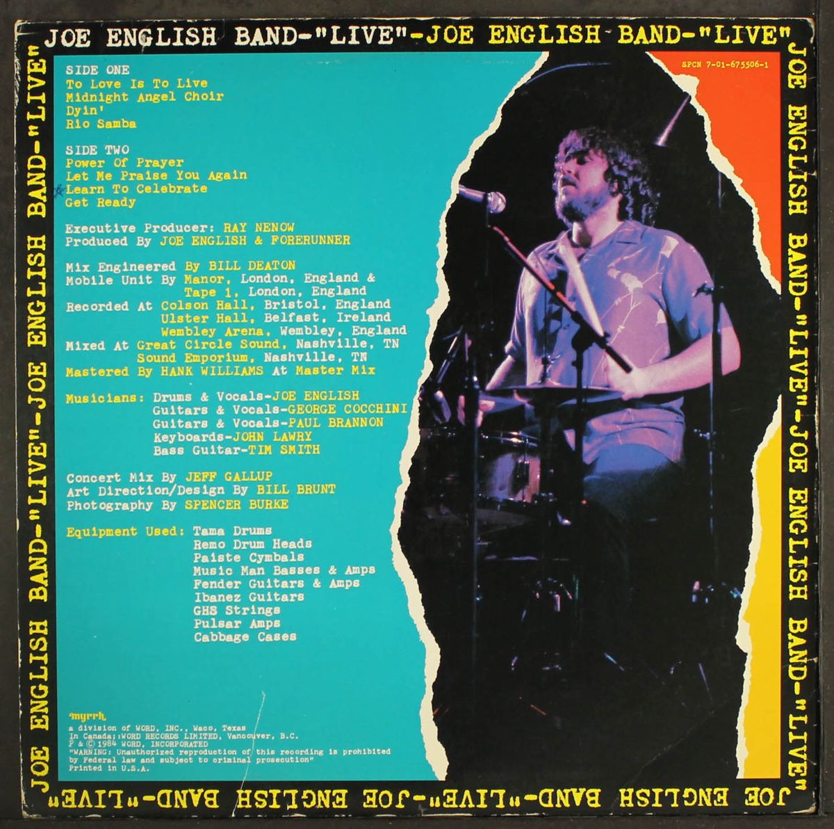 live by JOE ENGLISH BAND