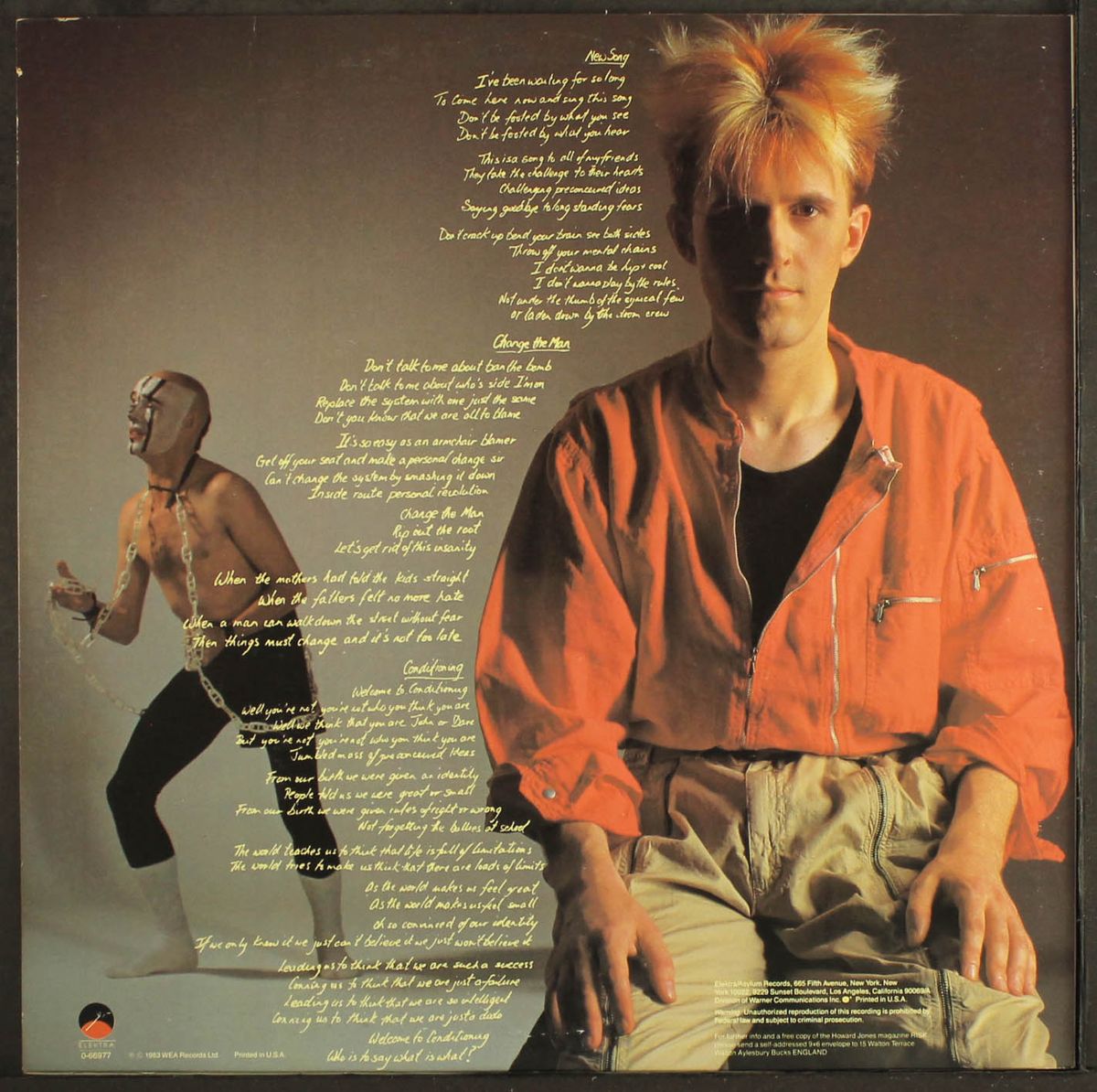 new song by HOWARD JONES