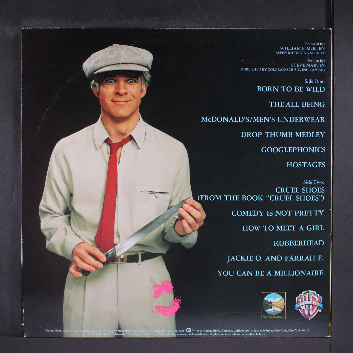 comedy is not pretty! by STEVE MARTIN