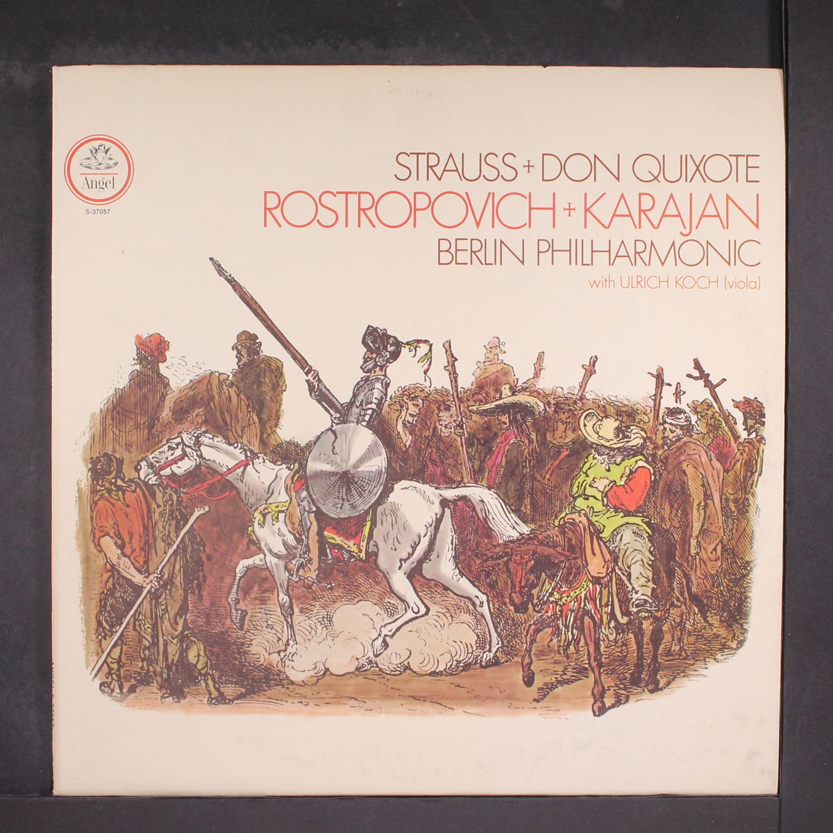 strauss: don quixote by HERBERT VON KARAJAN