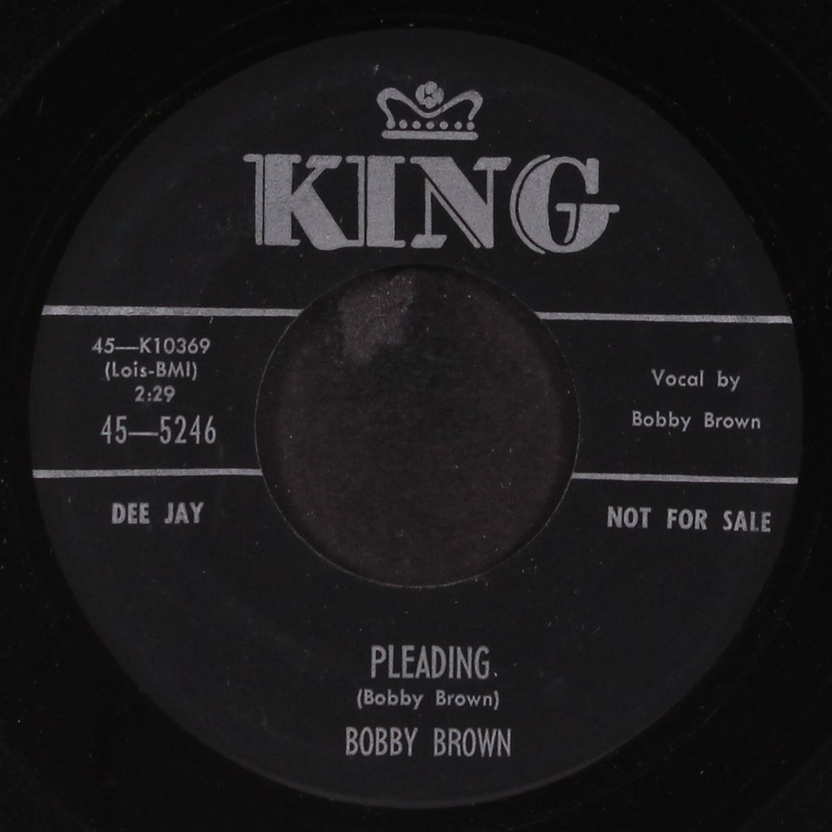 pleading / you would always be mine by BOBBY BROWN