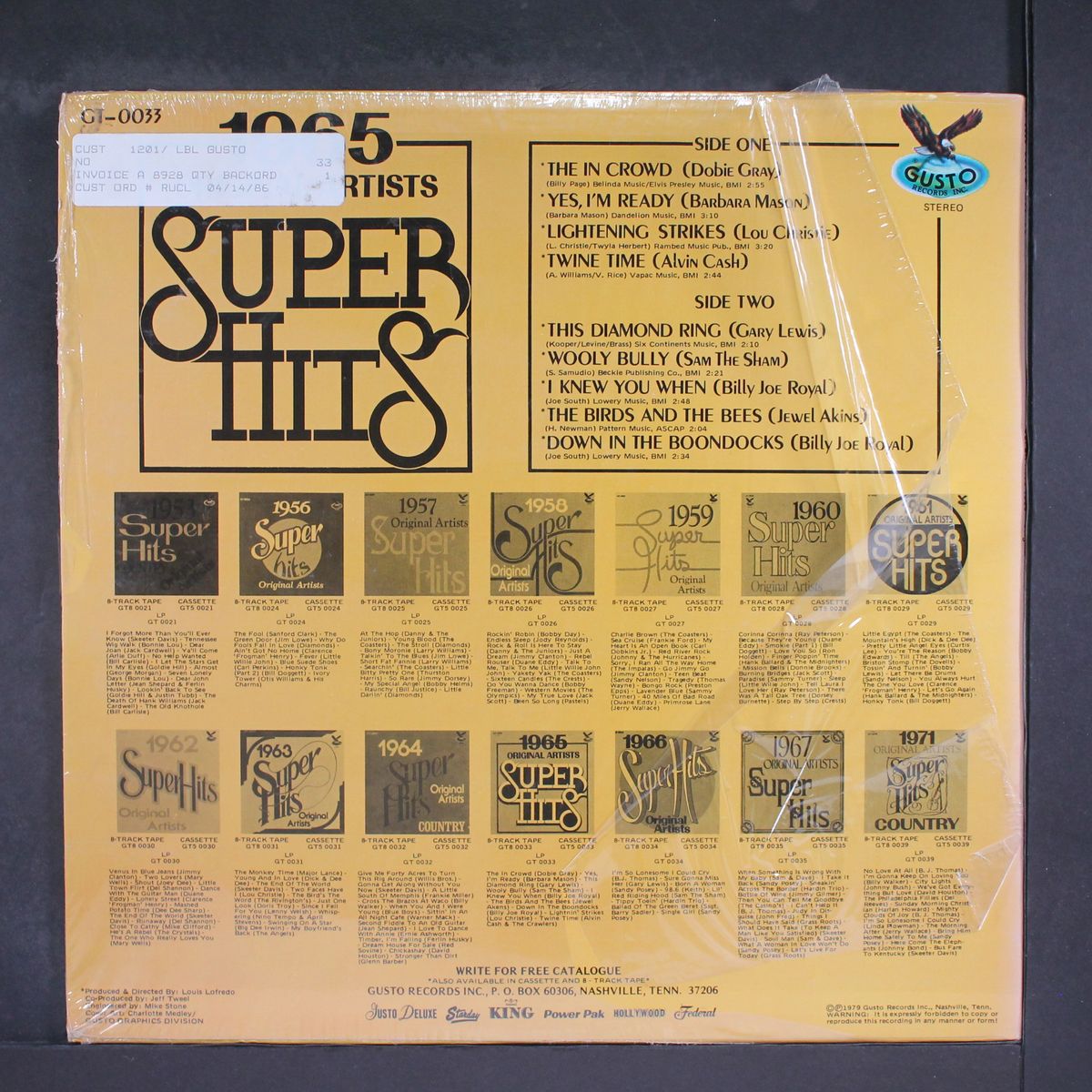 1965 original artists by VARIOUS